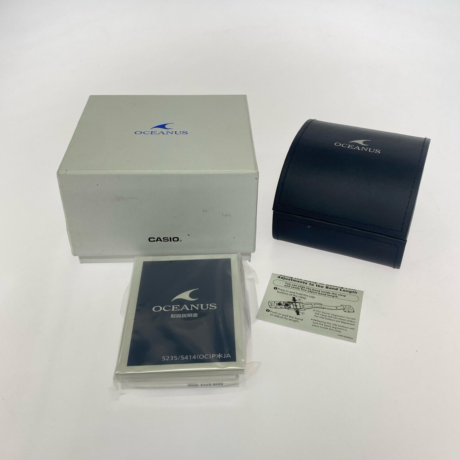 腕時計 OCEANUS/電波ソーラー/OCW-T150 シルバー