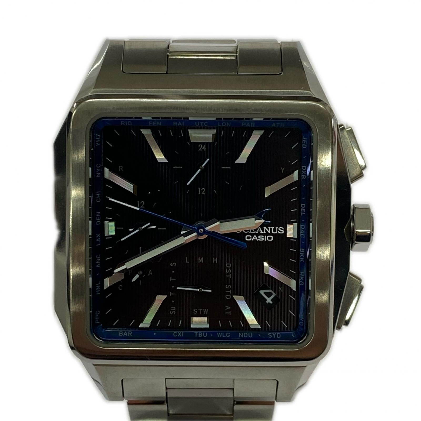 腕時計 OCEANUS/電波ソーラー/OCW-T5000-1AJF シルバー