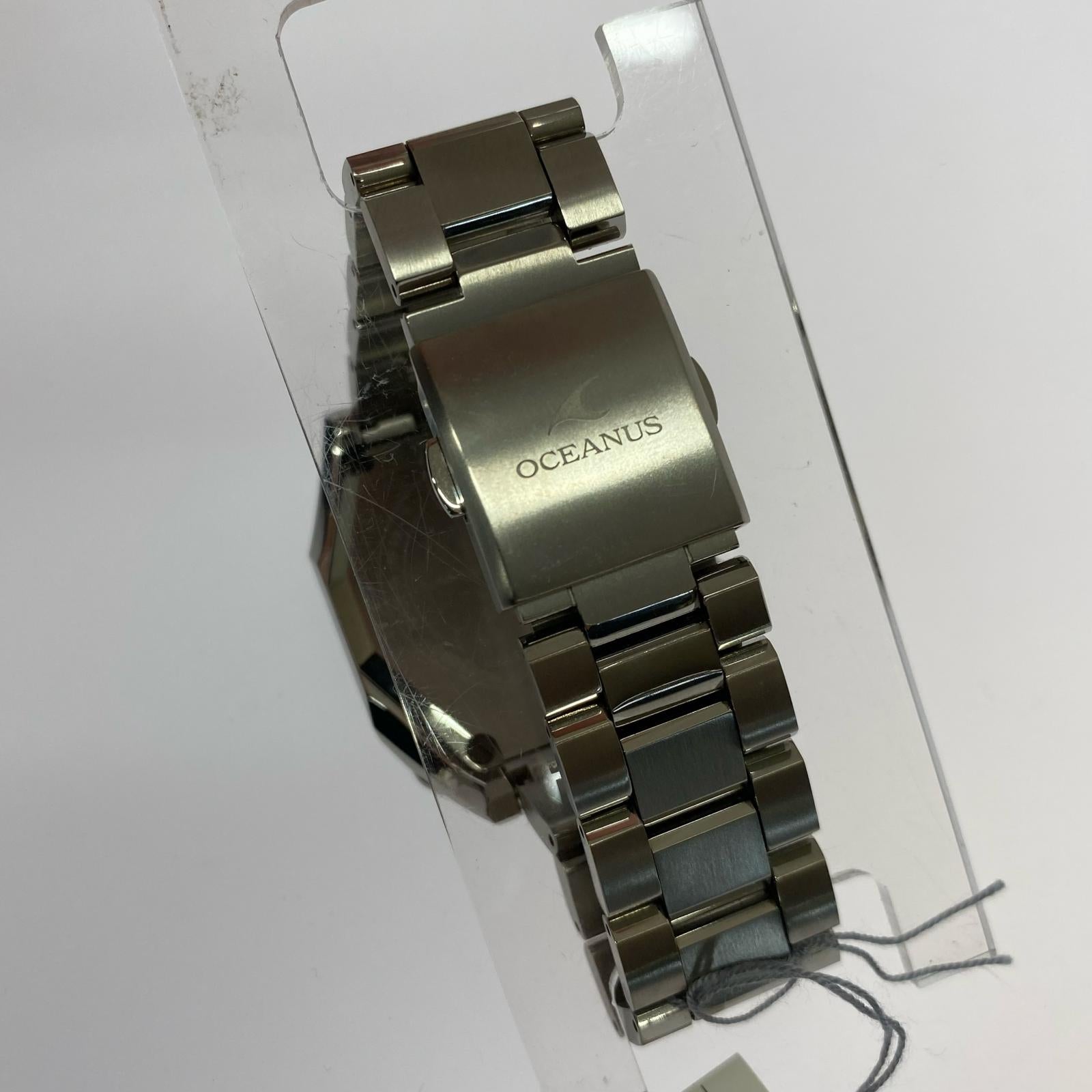 腕時計 OCEANUS/電波ソーラー/OCW-T5000-1AJF シルバー