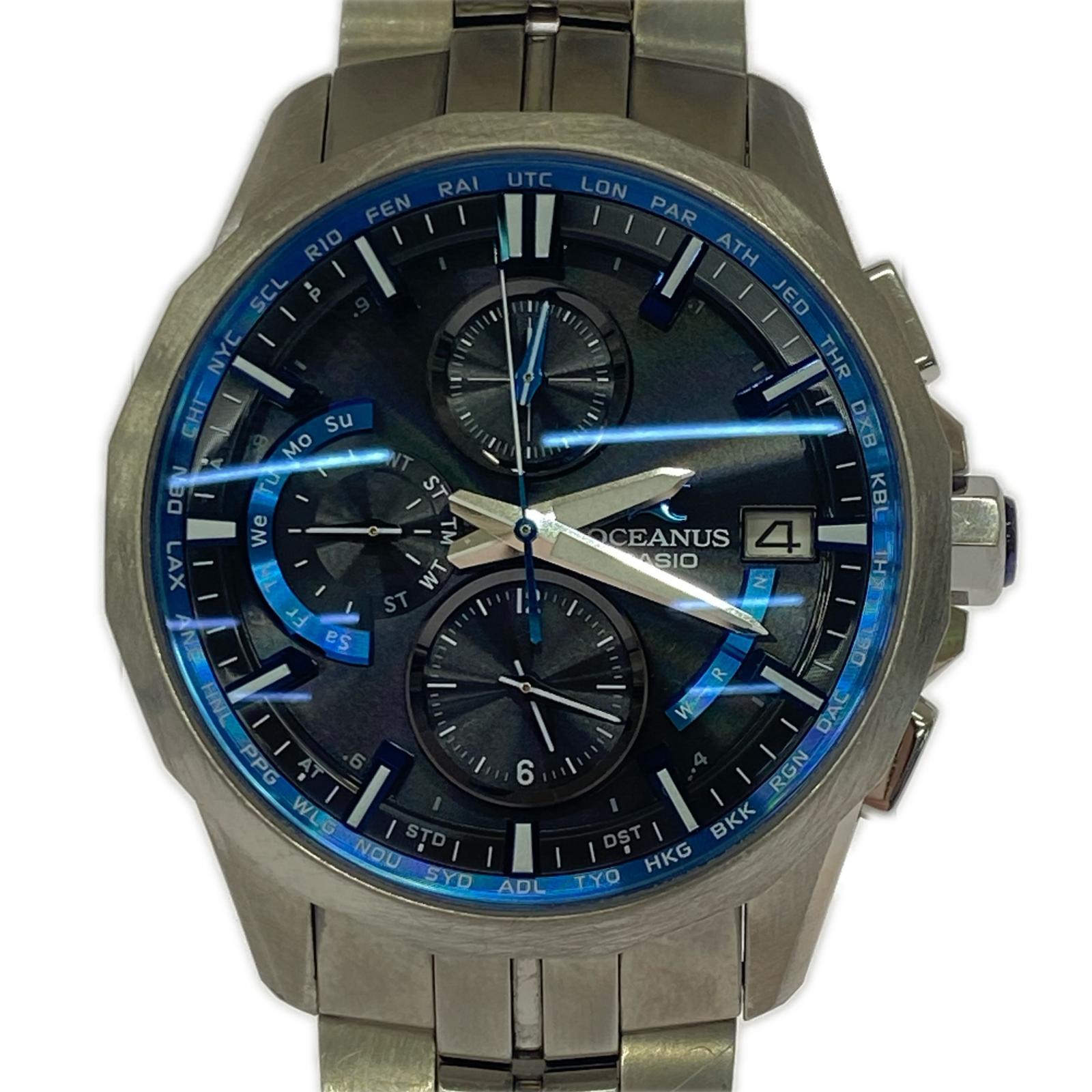 腕時計 OCEANUS/電波ソーラー/OCW-S3000-1AJF シルバー