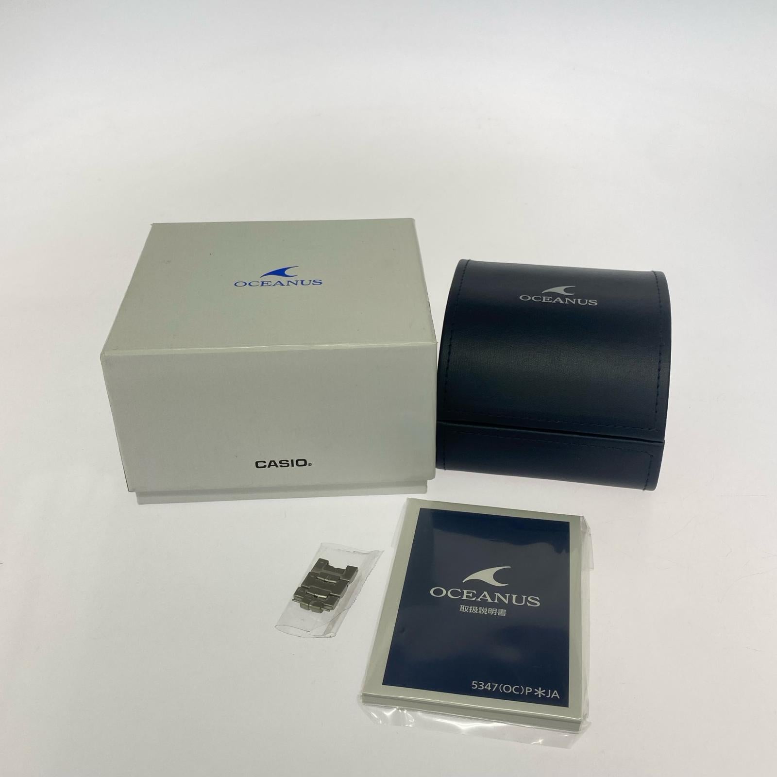 腕時計 OCEANUS/電波ソーラー/OCW-S3000-1AJF シルバー