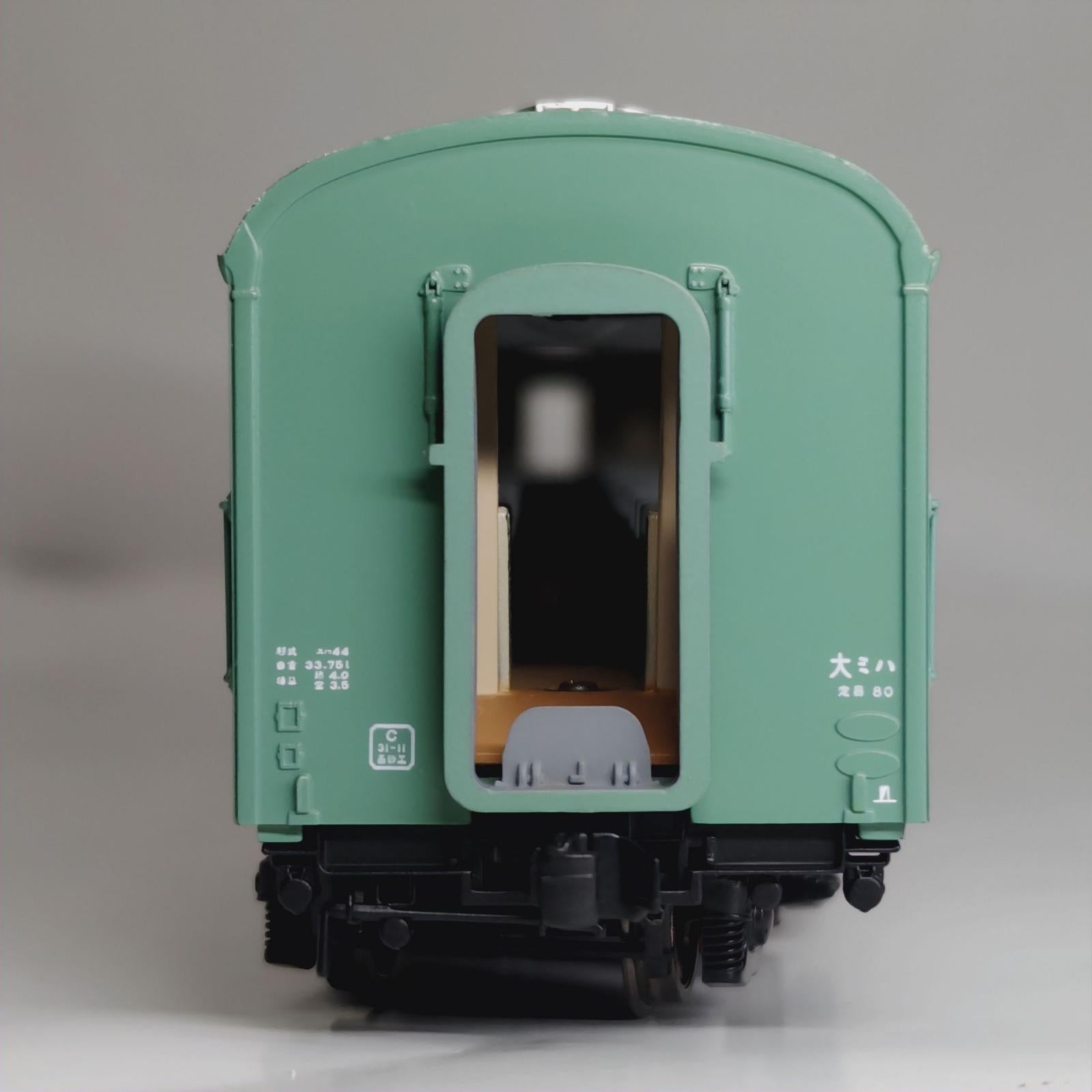 天賞堂　増結用車両 天賞堂 スハ44 青大将 特急「はと」増結用 天賞堂 鉄道模型車両