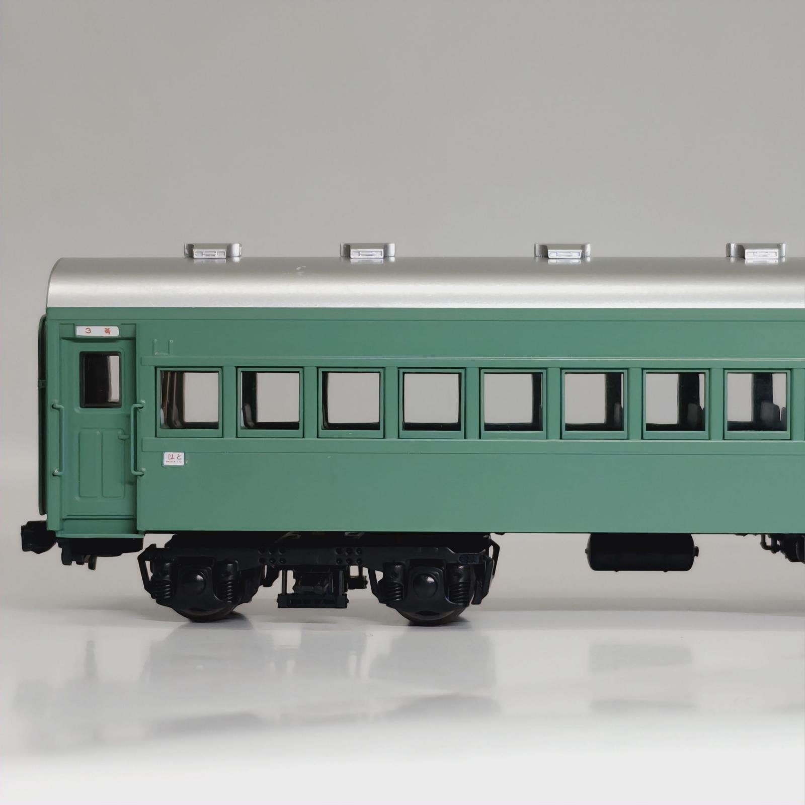 天賞堂　増結用車両 天賞堂 スハ44 青大将 特急「はと」増結用 天賞堂 鉄道模型車両