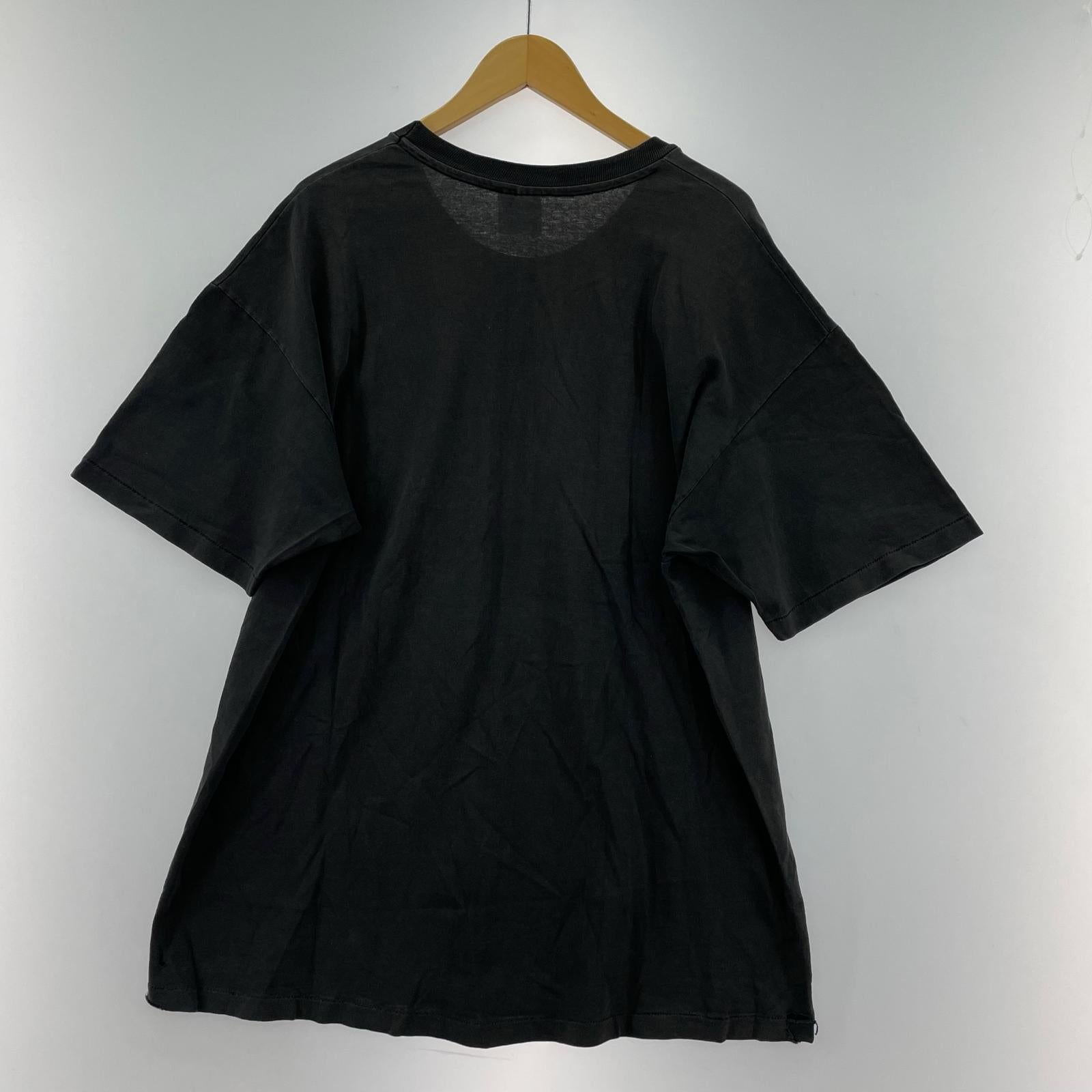 その他トップス 90s Knoll 企業Tシャツ　XL　ピンホールあり ブラック