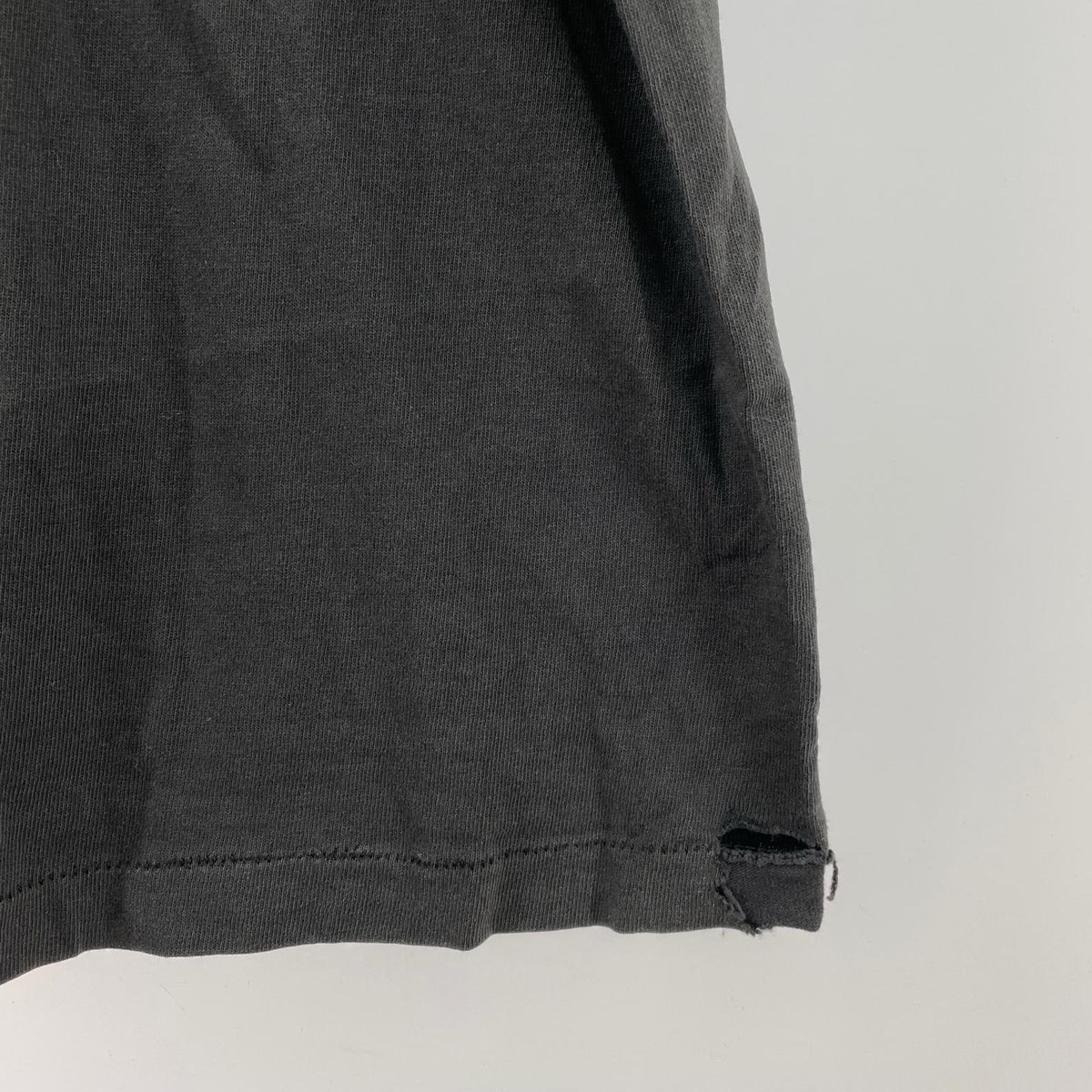 その他トップス 90s Knoll 企業Tシャツ　XL　ピンホールあり ブラック