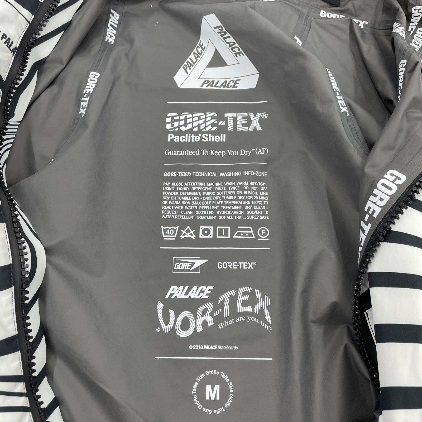 その他アウター PALACE VORTEX JACKET M 背面汚れあり M ホワイト