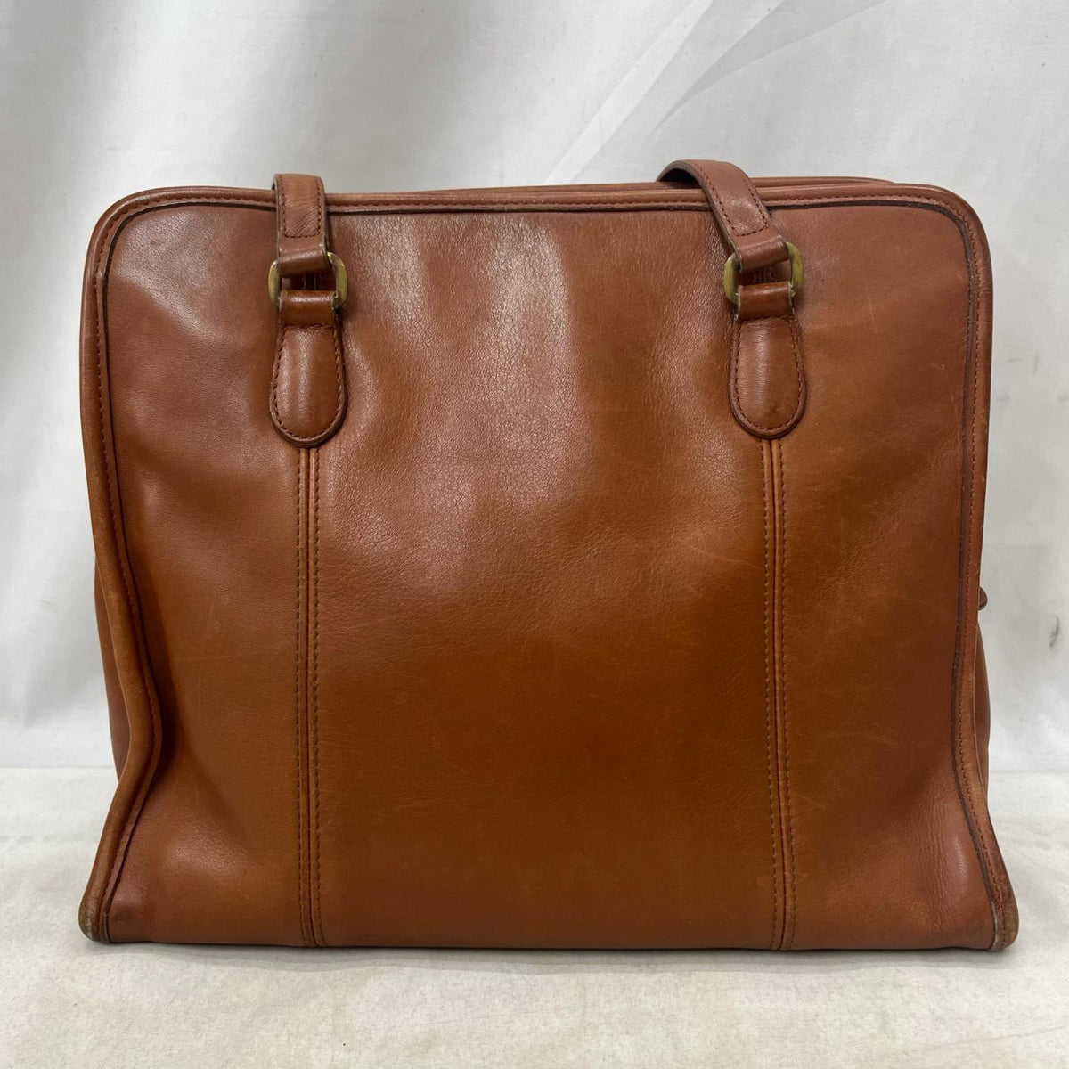 OLD COACH レザートートバッグ 茶