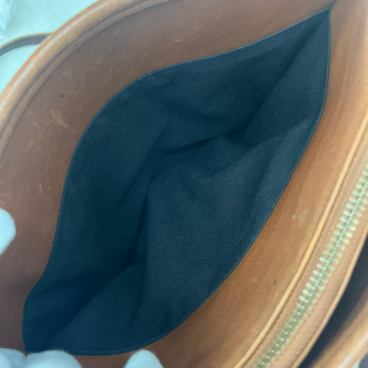 OLD COACH レザートートバッグ 茶