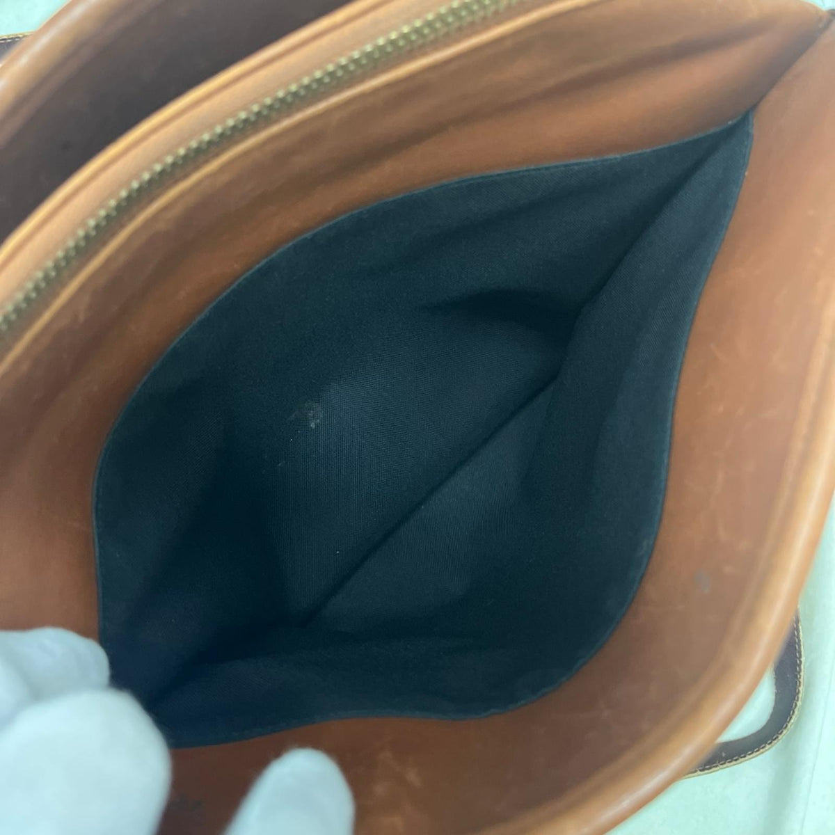 OLD COACH レザートートバッグ 茶