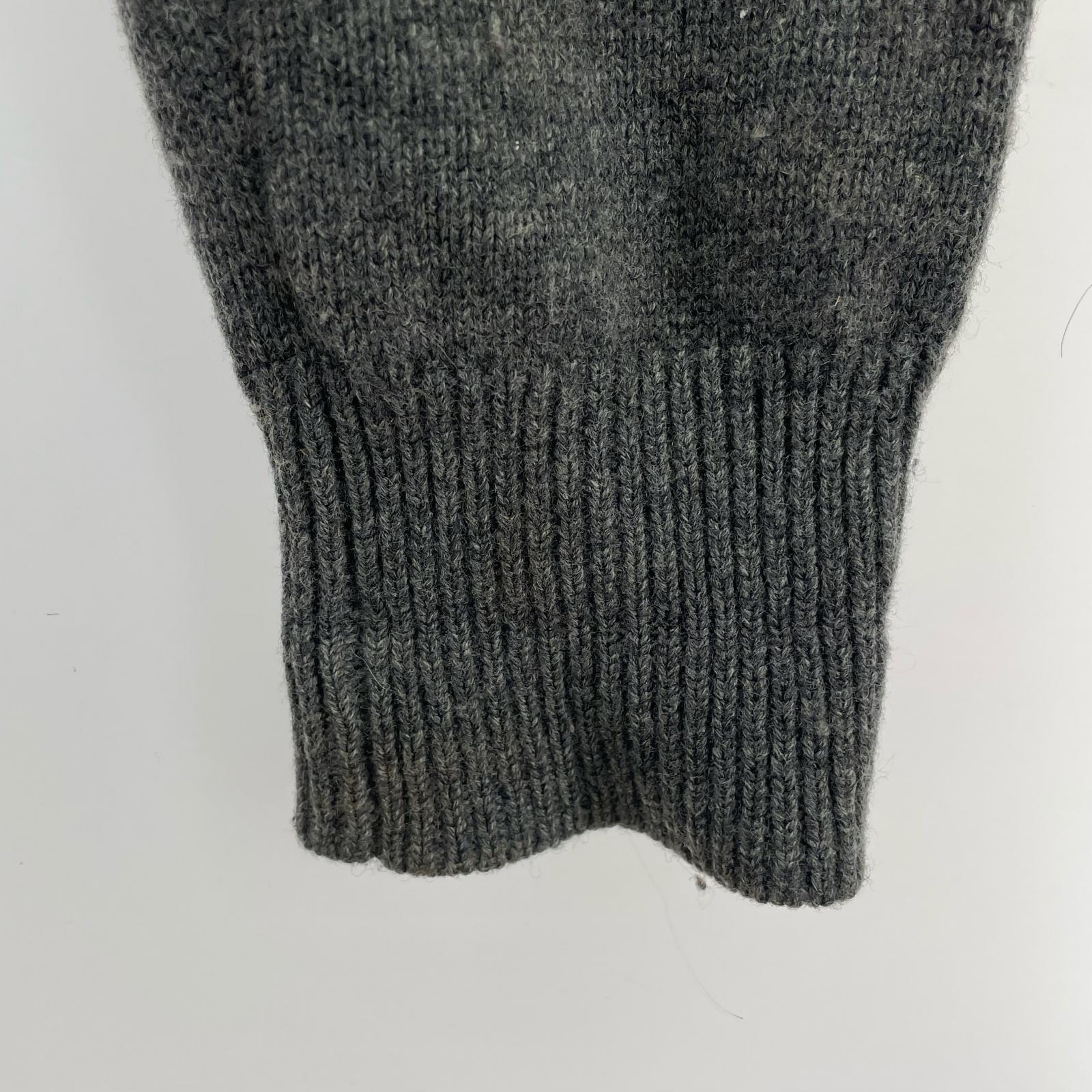 ニット Vuja de カシミヤハイネックジップアップニット　グレー L グレー