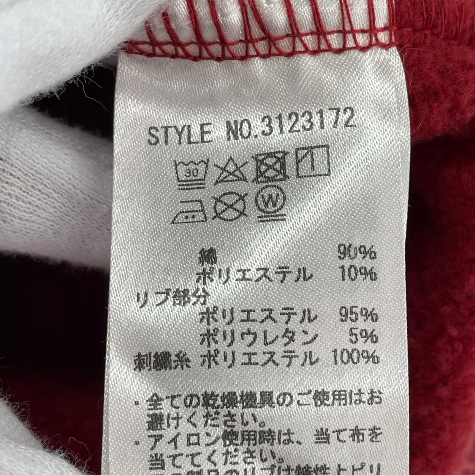 ジャケット STADIUM SWEAT JACKET M 赤 M レッド