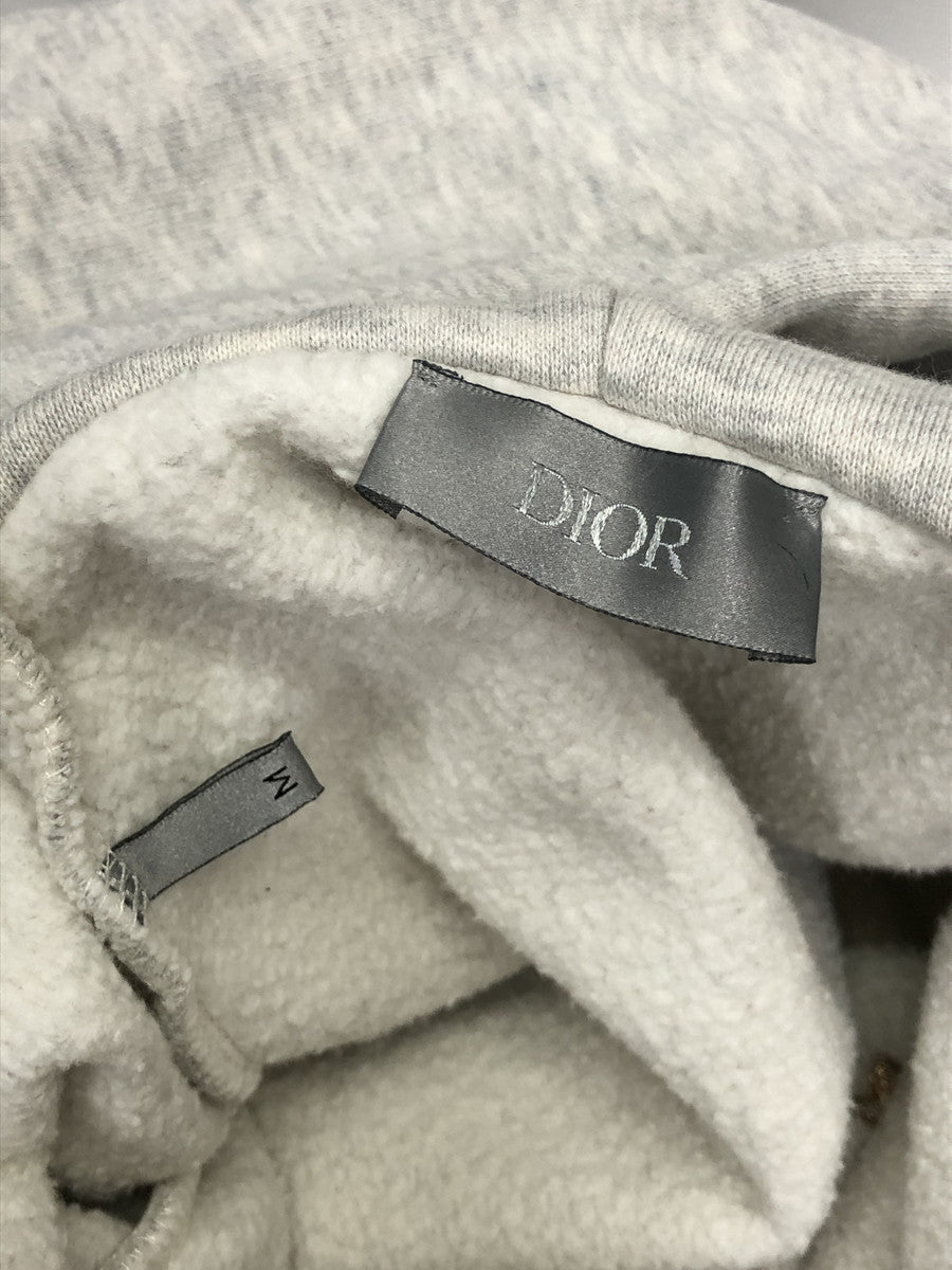 Dior/ERL LOGO GLITTER EMBROIDERED HOODIE