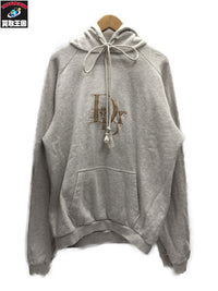 Dior/ERL LOGO GLITTER EMBROIDERED HOODIE