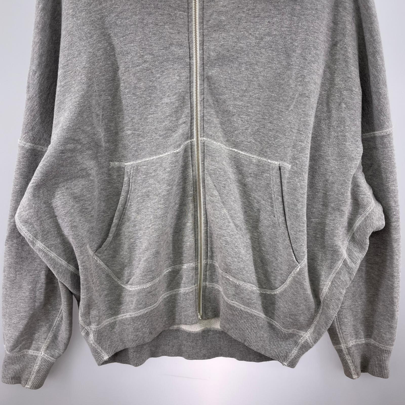 パーカー EI-T021 ジップパーカー GRY M グレー