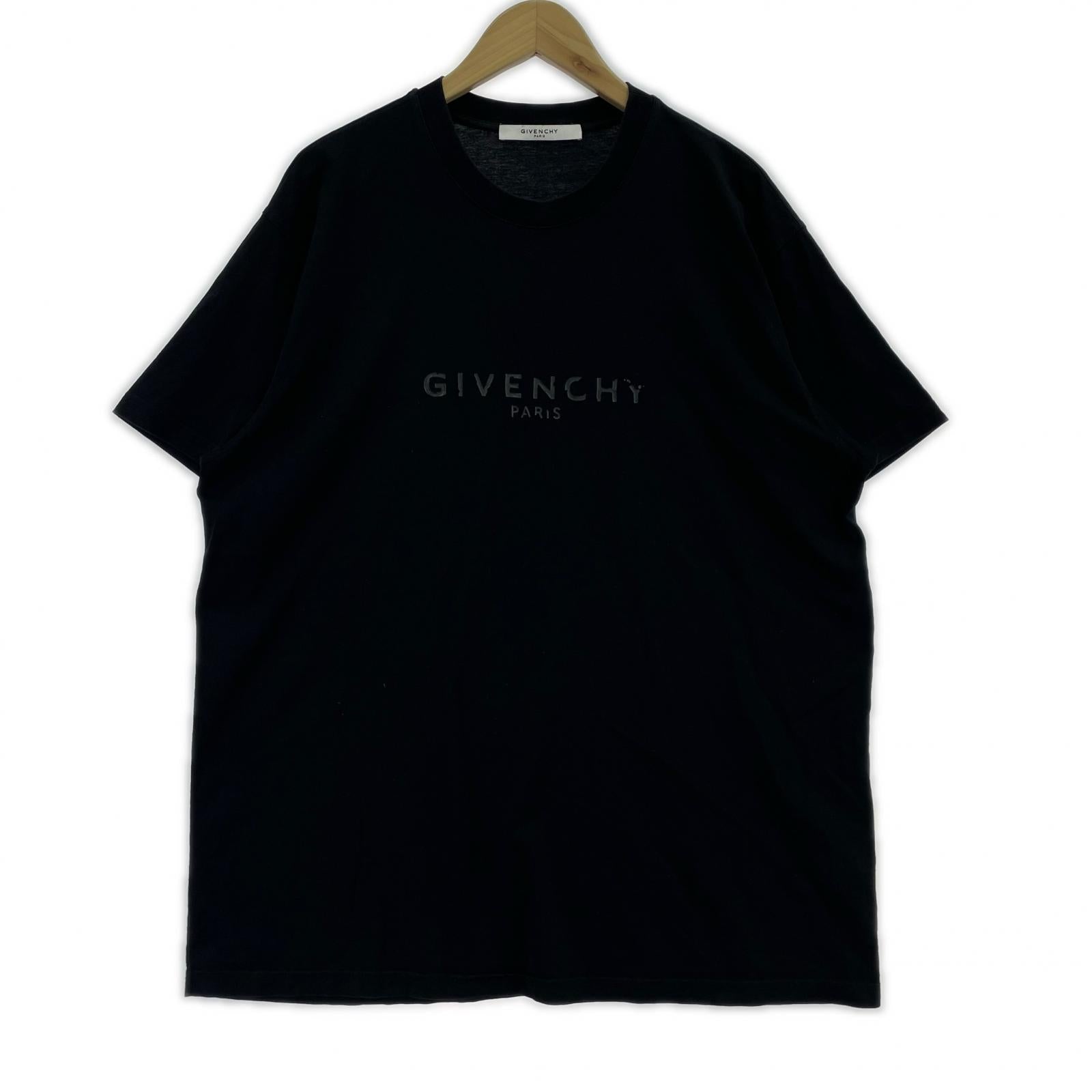 半袖Ｔシャツ GIVENCHY OVERSIZED FIT ロゴTee S ブラック S ブラック