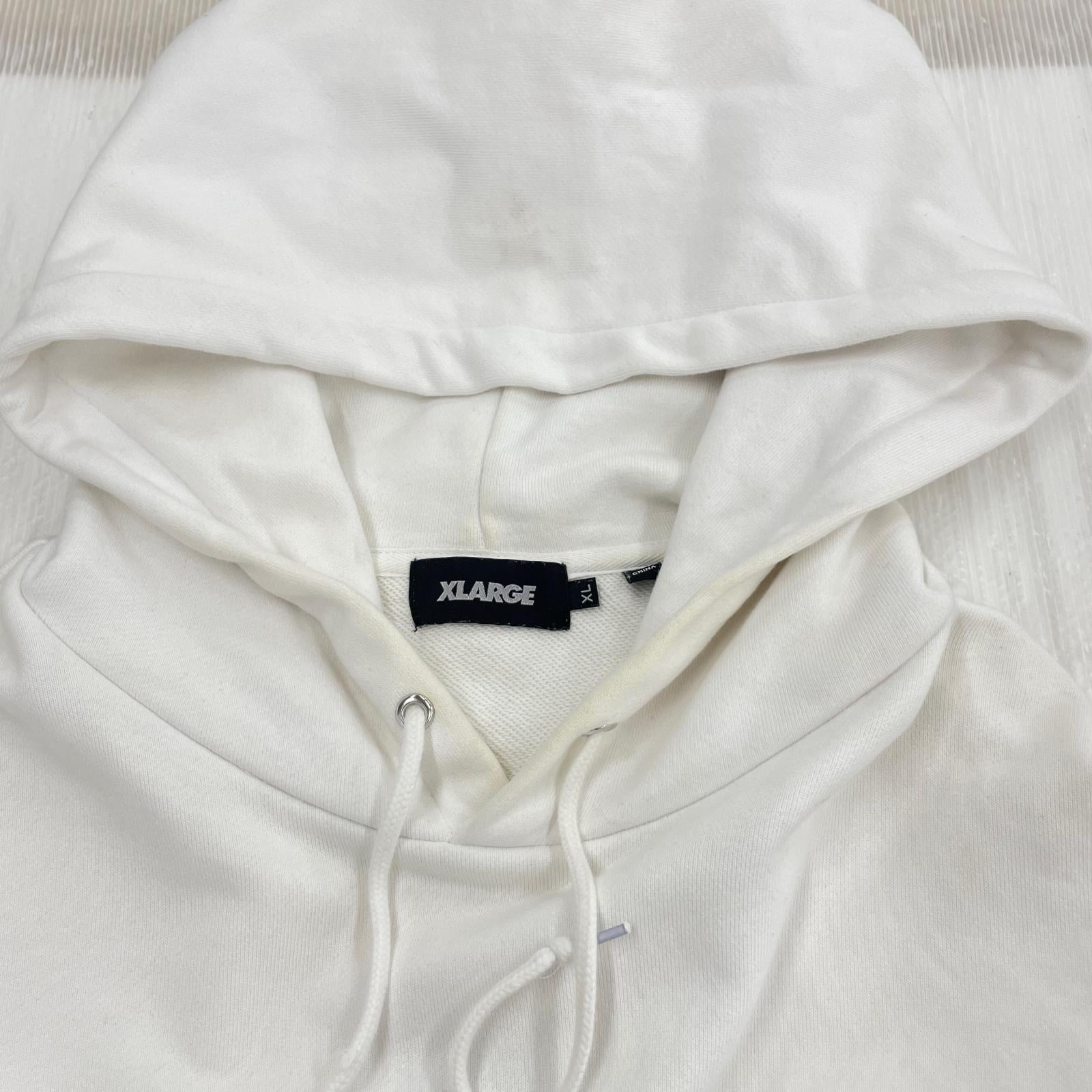 パーカー 双頭獣 (XL) 白 ホワイト