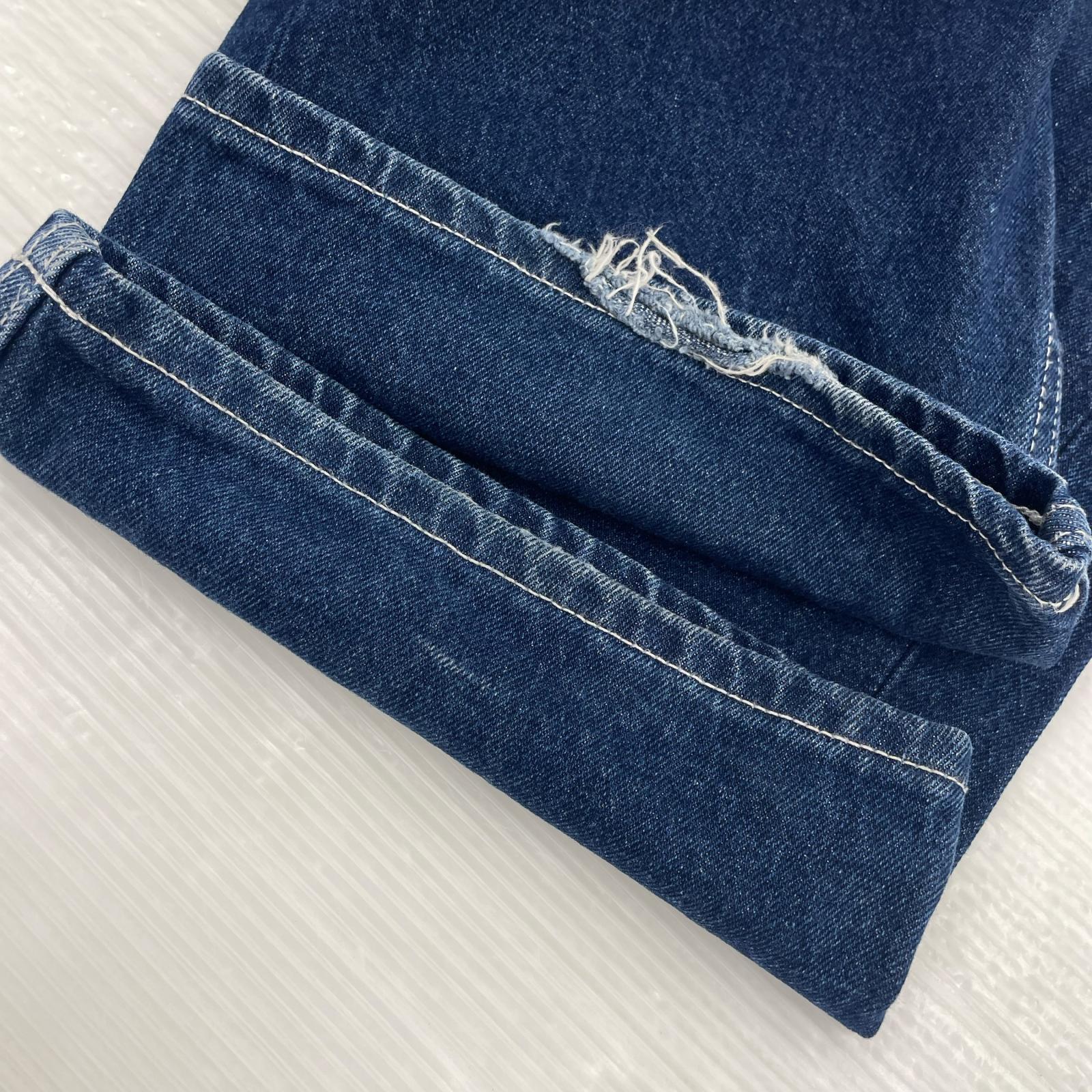 デニムパンツ XLARGE バック金刺繍 デニムパンツ 34