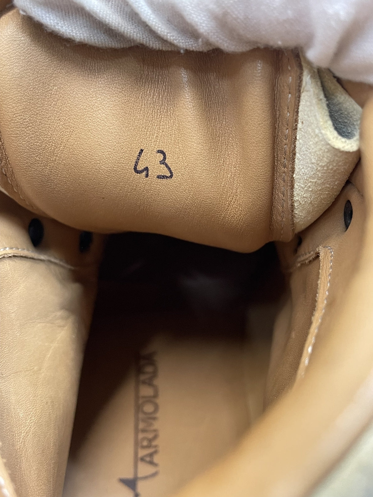 ブーツ MARMOLADA F.LLI GIACOMETTI トレッキングブーツ 43 ベージュ
