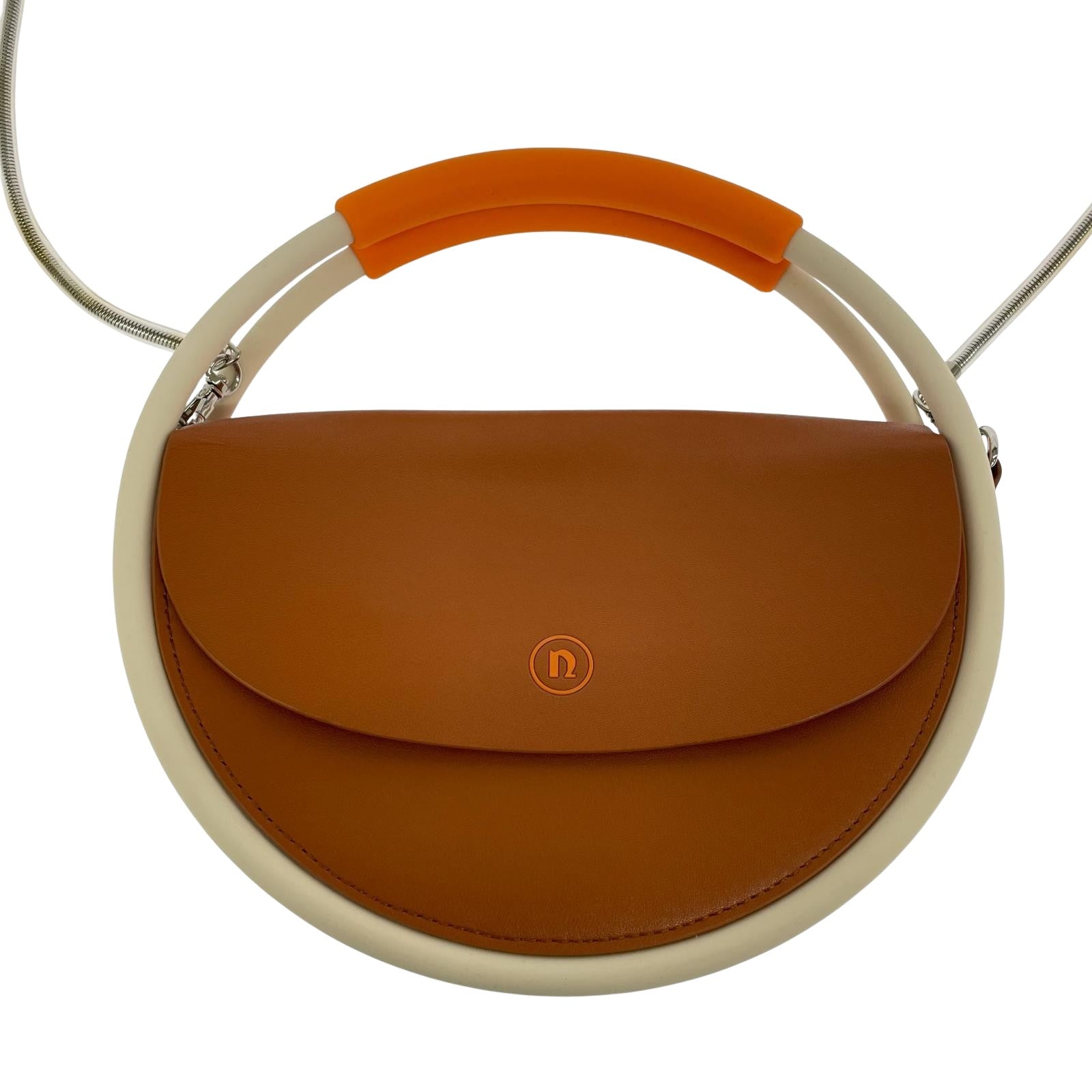 ショルダーバッグ nana-nana HOOP bag ブラウン