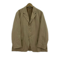 テーラードジャケット SUPER FINE WOOL COTTON TWILL OVER JACKET 3 ベージュ
