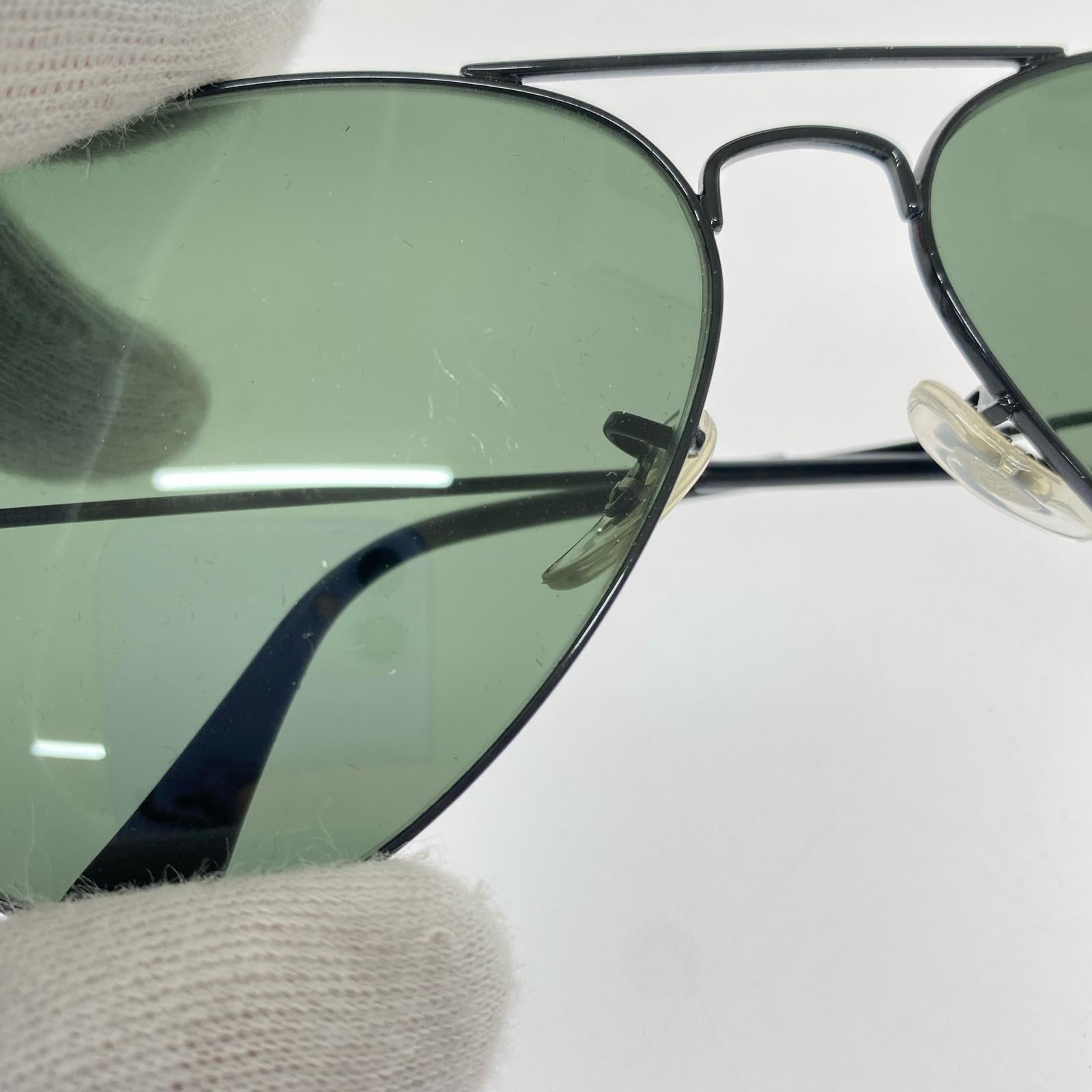その他アクセサリー Ray-Ban AVIATOR LARGE METAL サングラス RB3025 ブラック