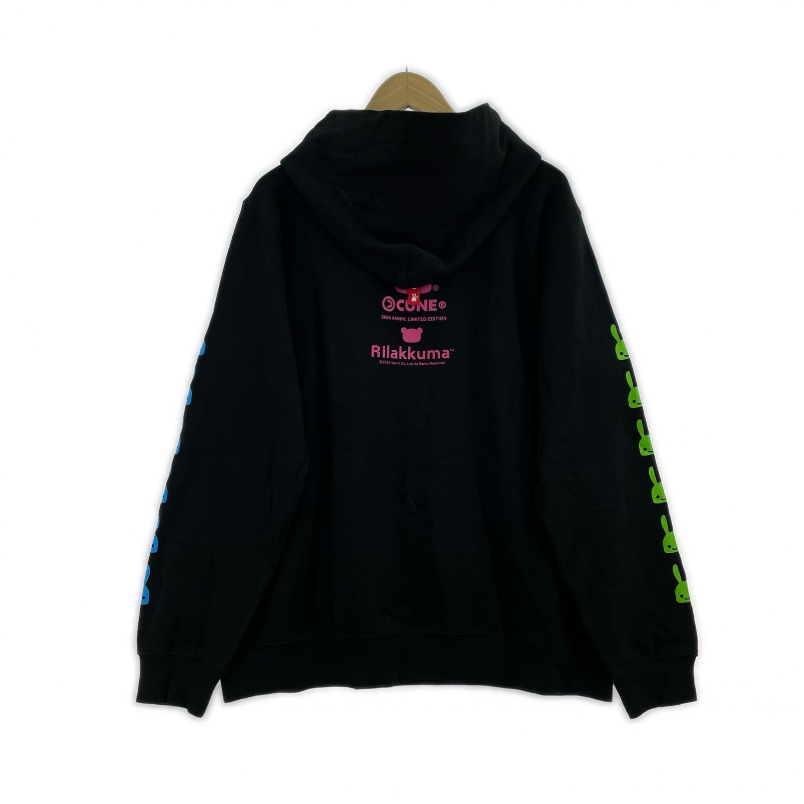 パーカー ×リラックマ ブラック