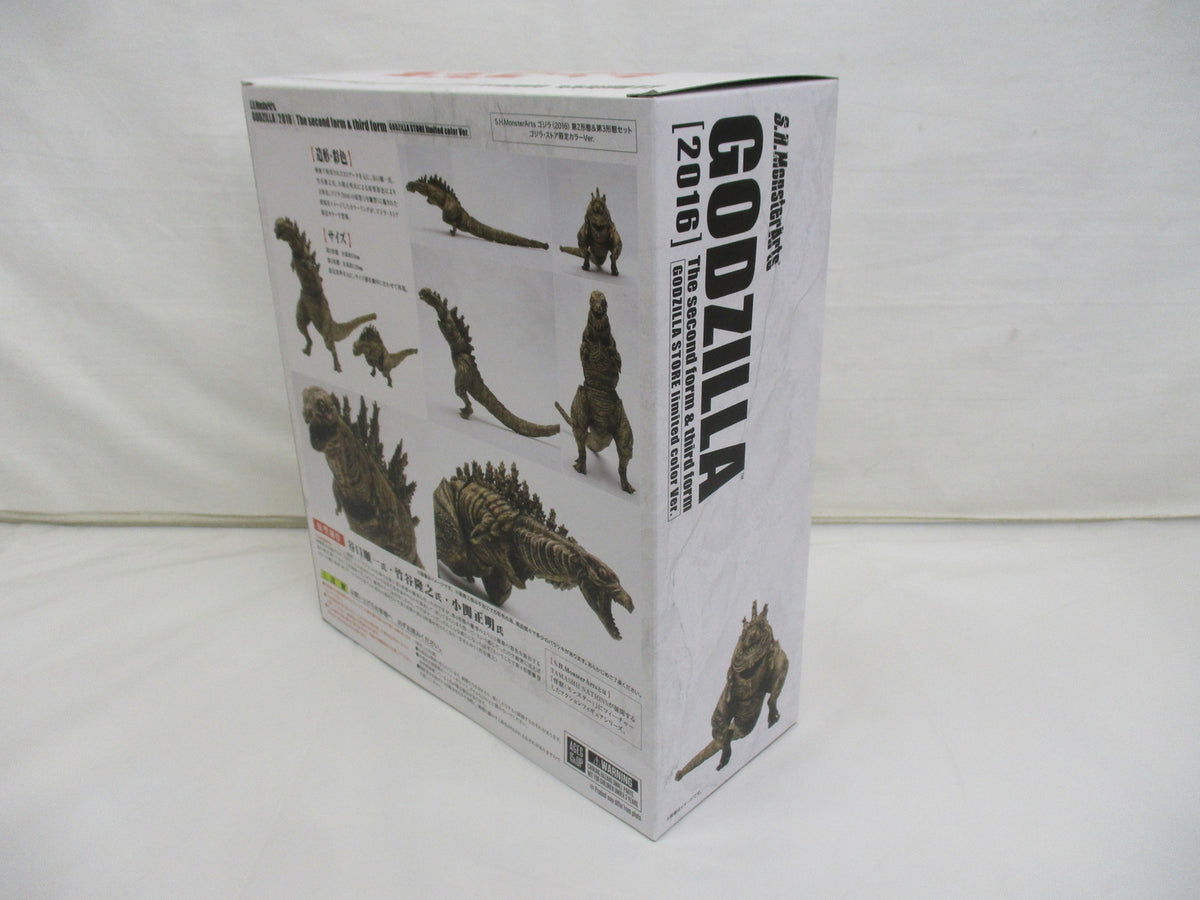S.H.MonsterArts ゴジラ第2形態＆第3形態 ゴジラ・ストア限定 フィギュア/グッズ
