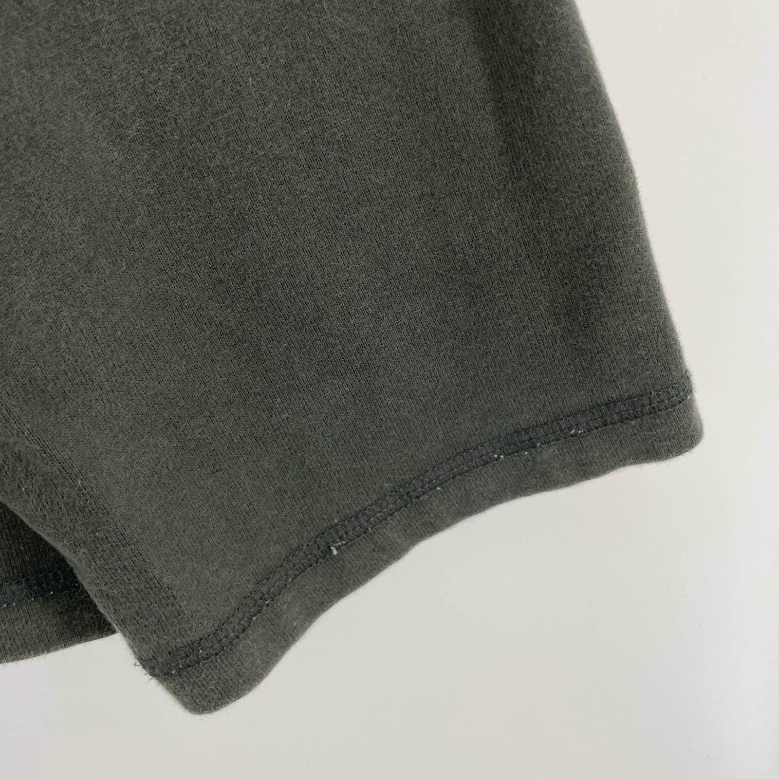 スウェット SUPER BIG LONG T-SHIRT HEAVY T-CLOTH カーキ