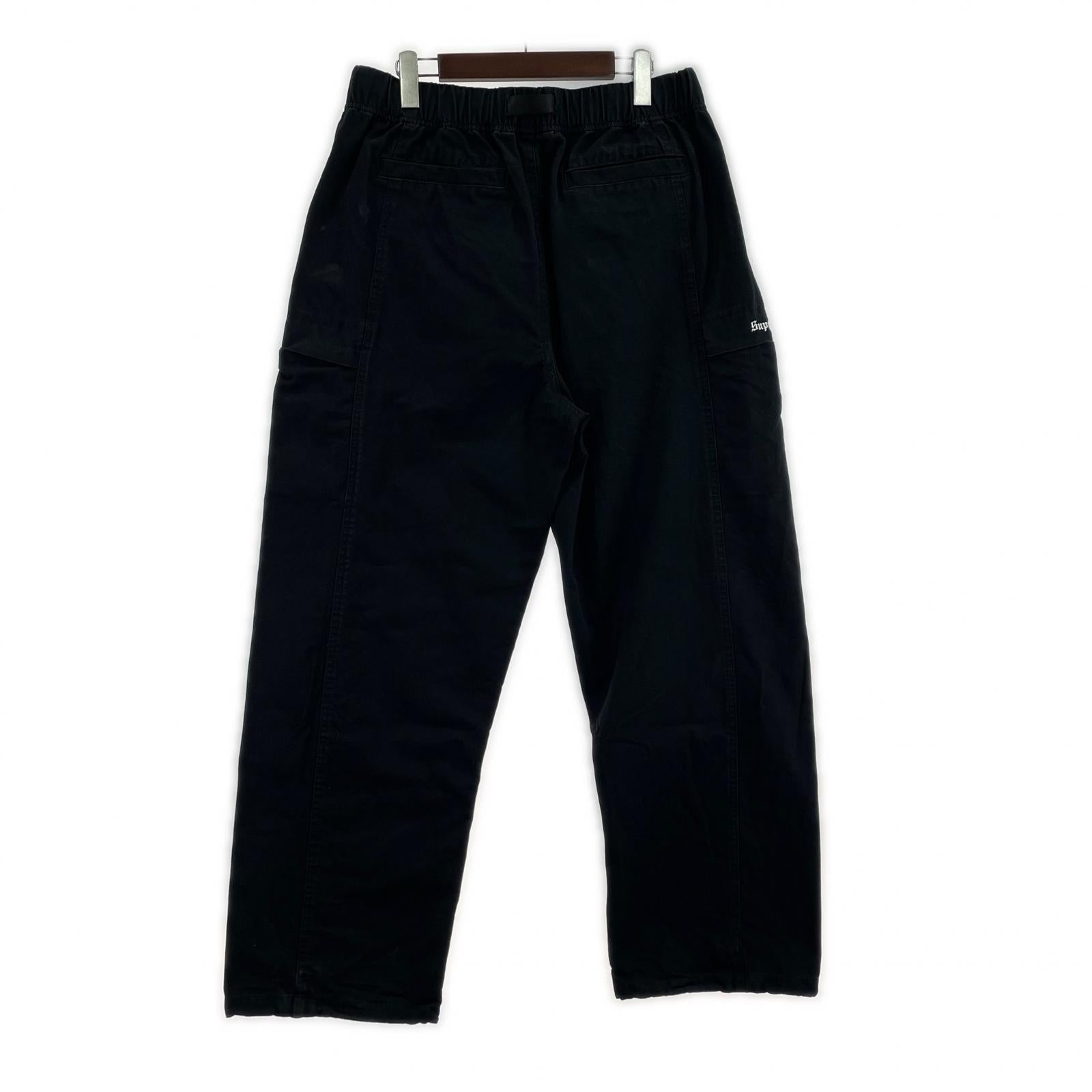 パンツ 23SS BELTED TRAIL PANTS M BLACK ブラック