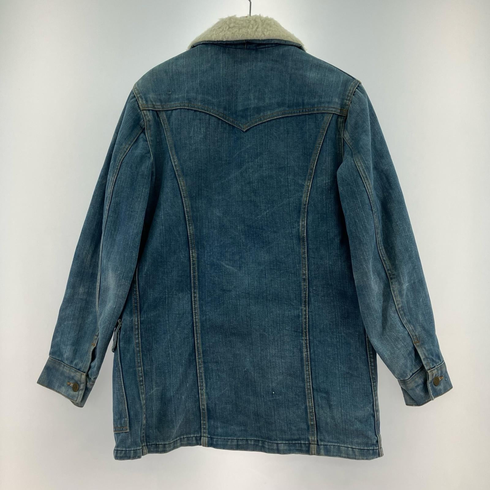 デニムジャケット OLD 80s デニムボアジャケット