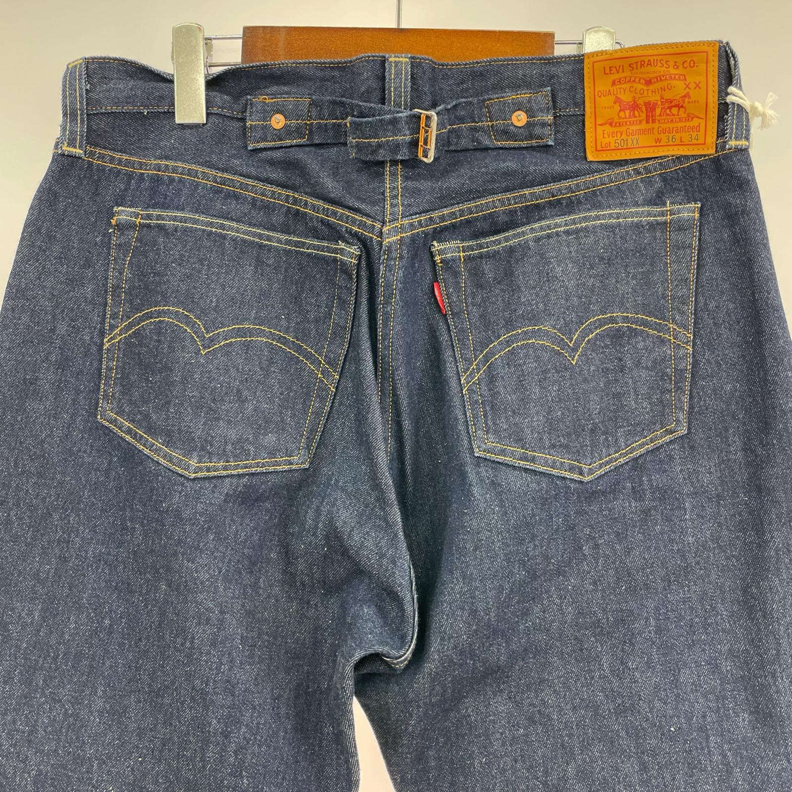 デニムパンツ 1937年モデル 501XX 36 ネイビー