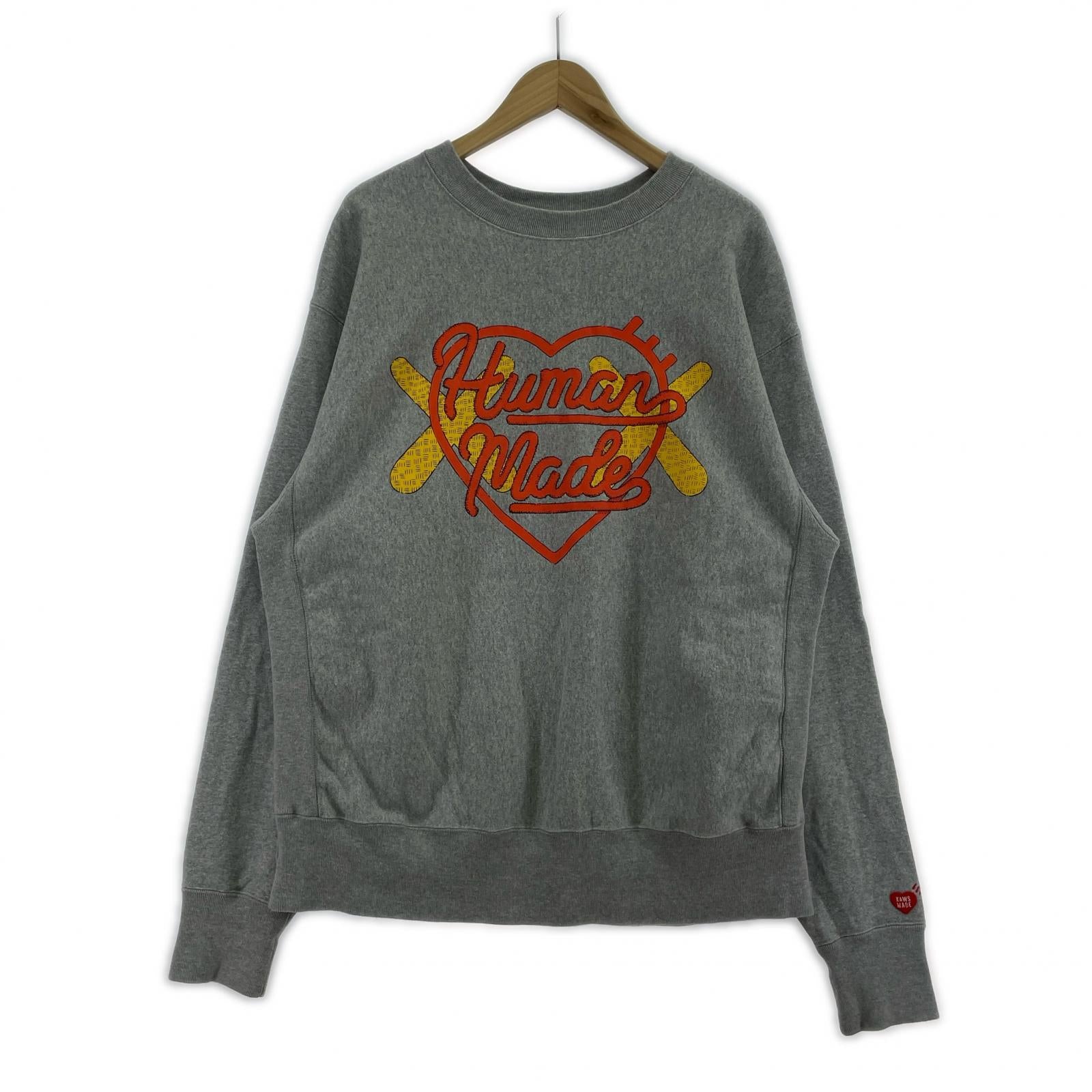 スウェット HUMAN MADE KAWS スウェット XXL グレー グレー