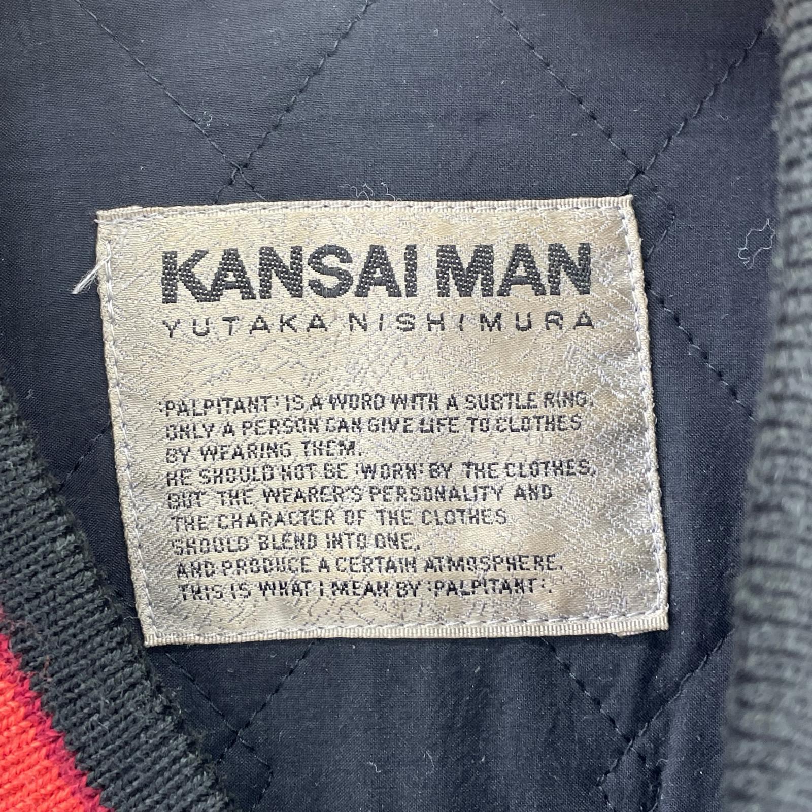 ジャケット KANSAI YAMAMOTO スタジャン　黒 ブラック