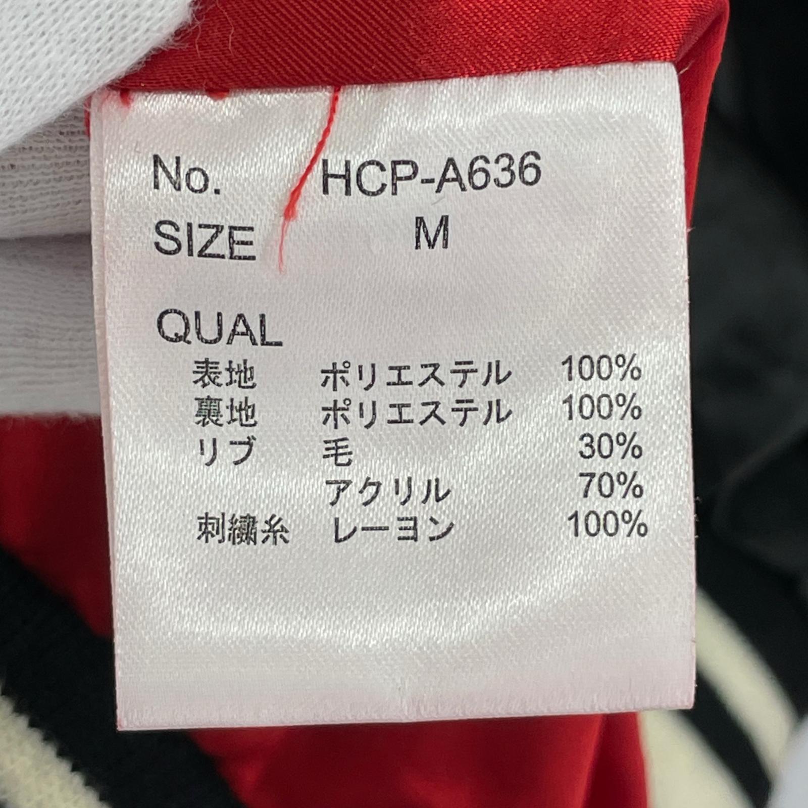 ブルゾン hellcatpunks/BLK×RED/M M