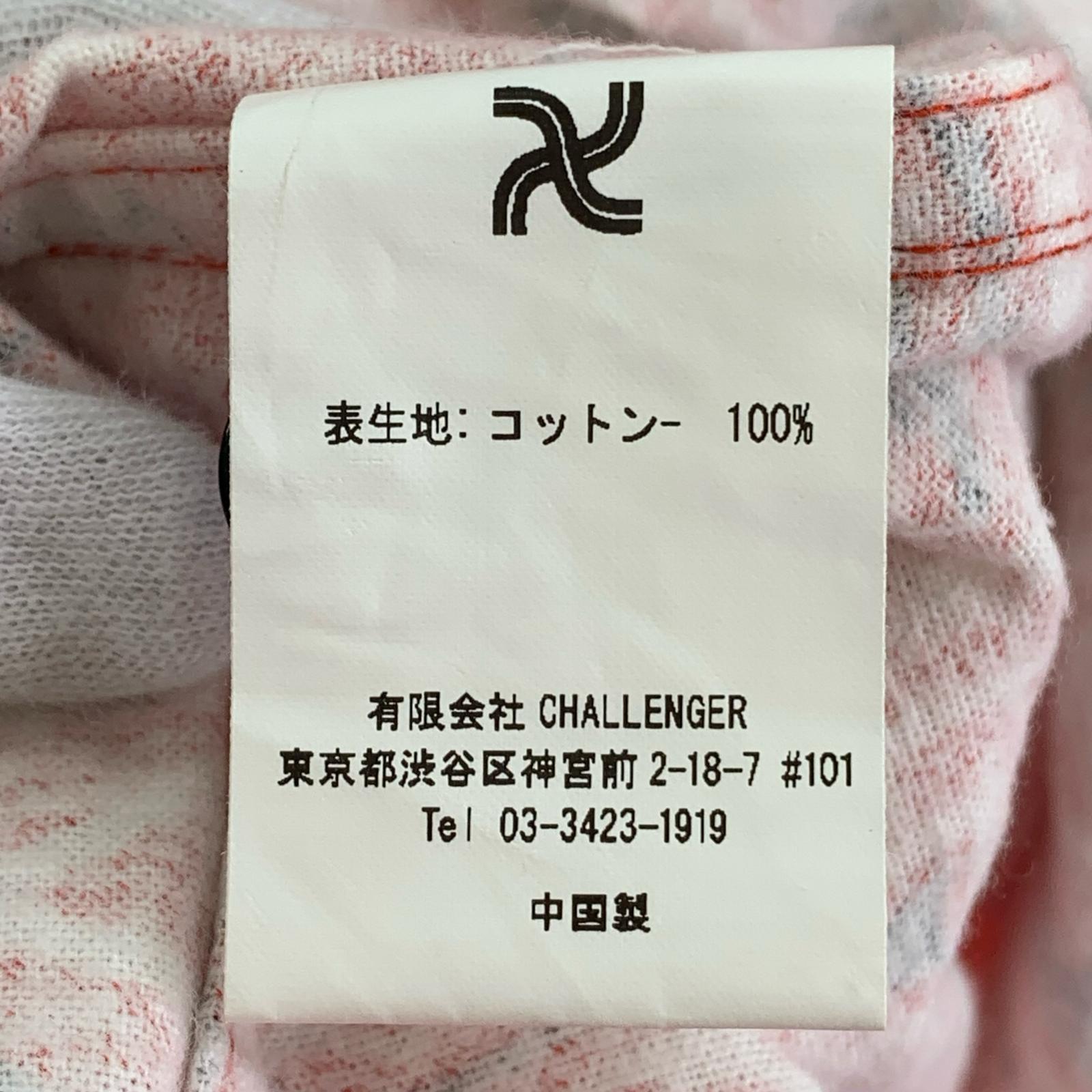 長袖シャツ CHALLENGER バンダナネルシャツ L レッド L レッド