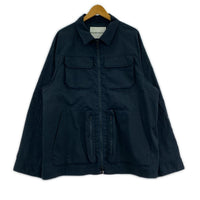 ブルゾン WHITE MOUNTAINEERING RAGLAN SLEEVE ZIP BLOUSON 2 ネイビー