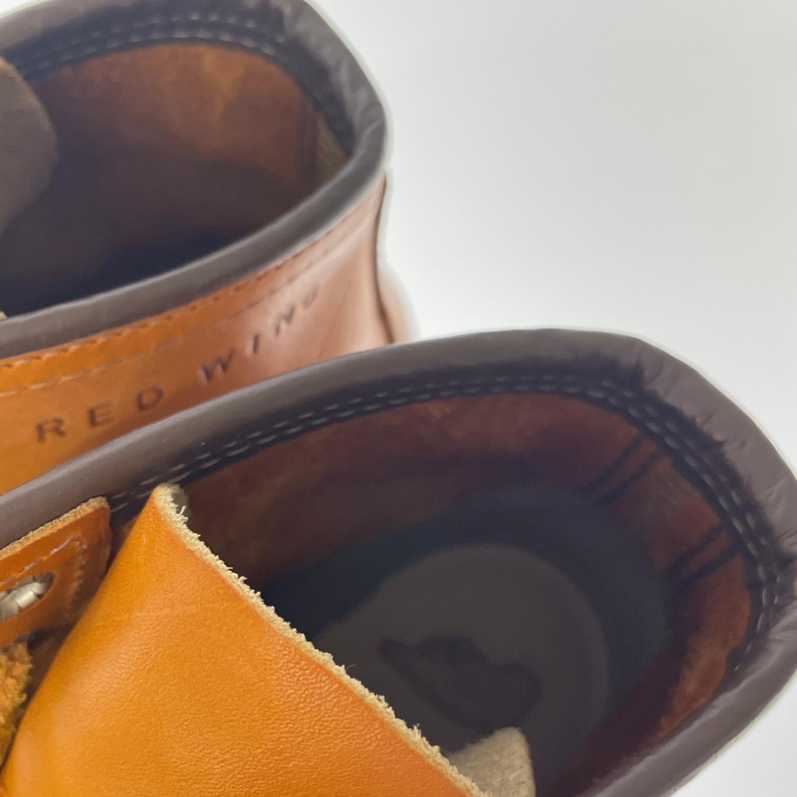 ブーツ RED WING　アイリッシュセッターブーツ　７1/2E　9875 ブラウン