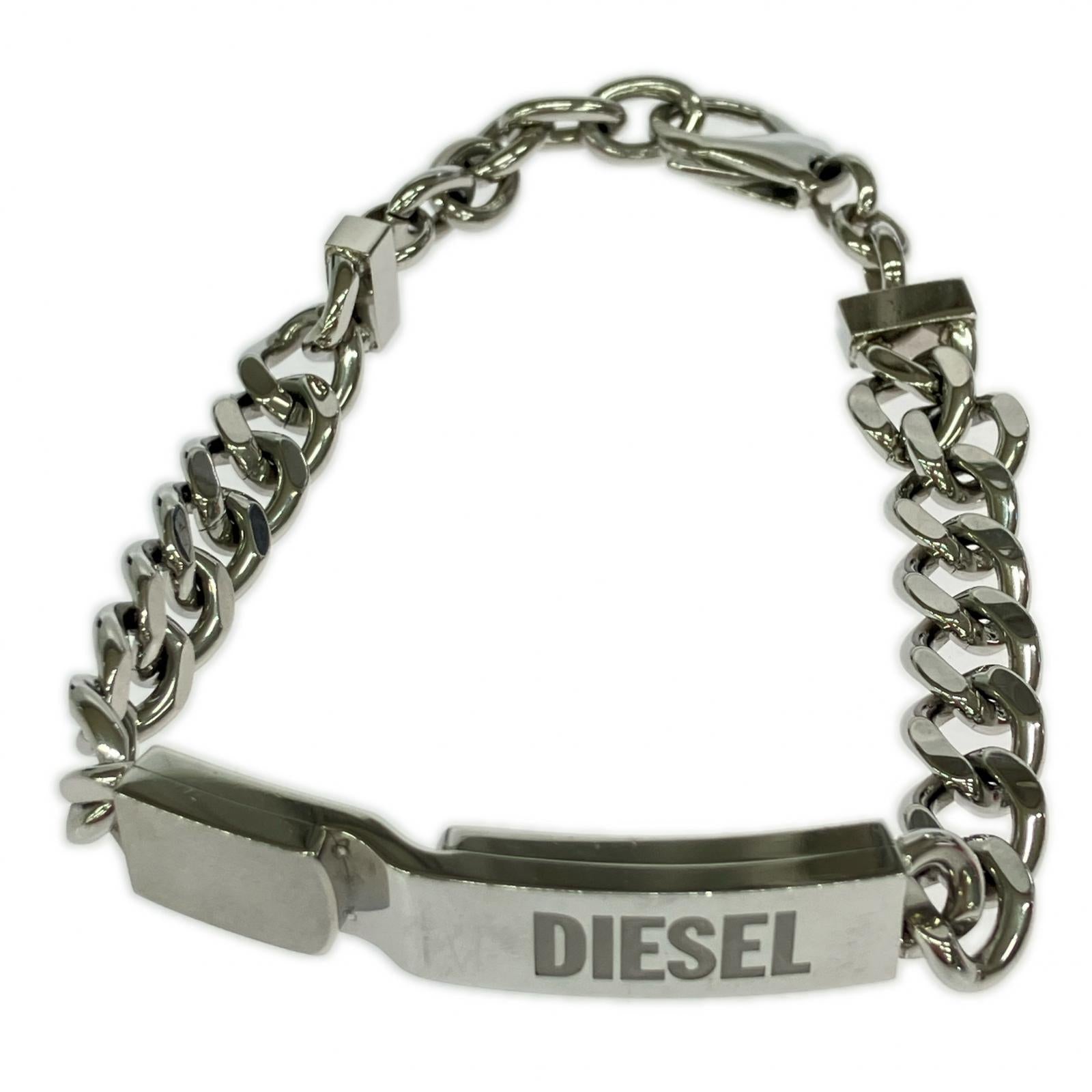 ブレスレット DIESEL IDブレスレット シルバー