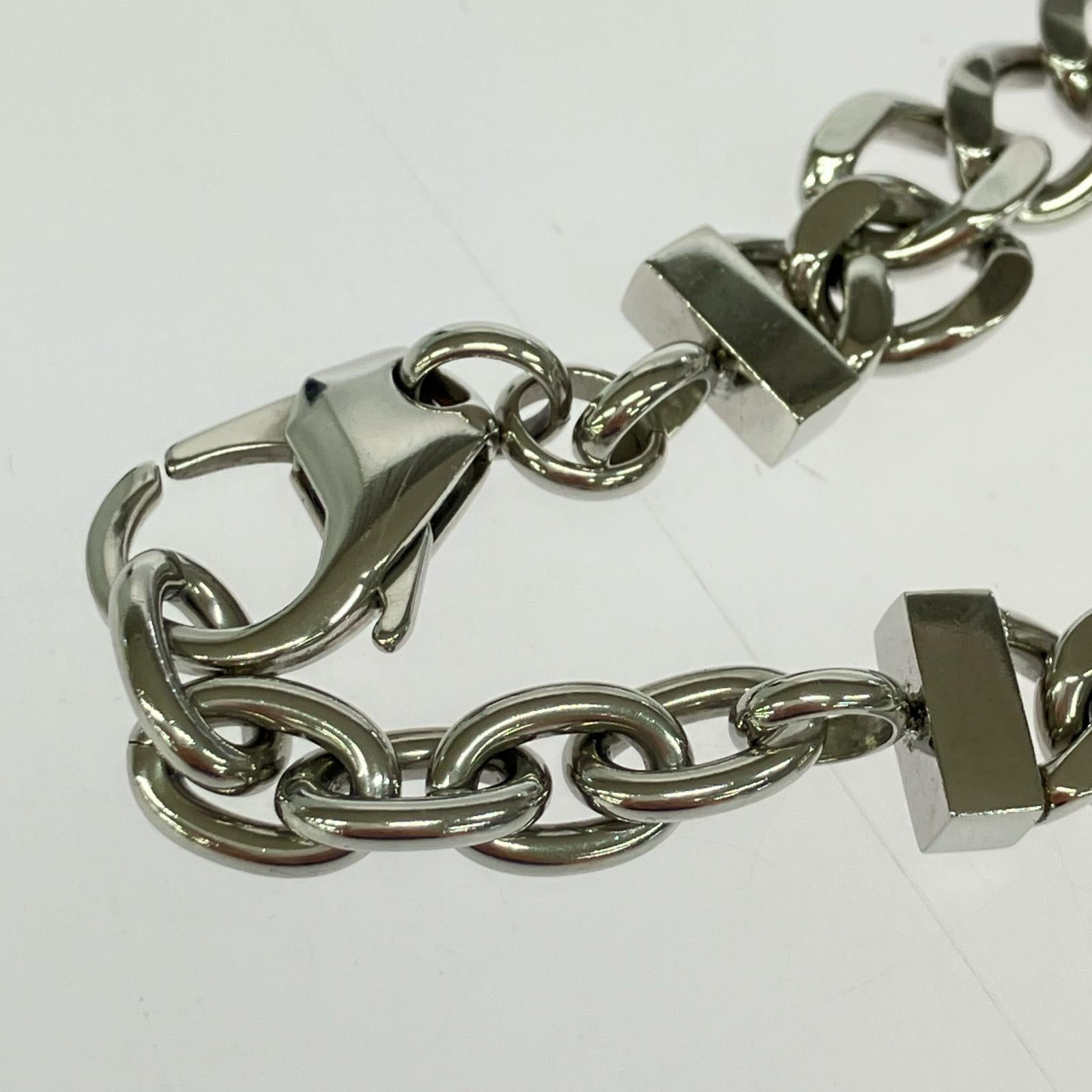 ブレスレット DIESEL IDブレスレット シルバー