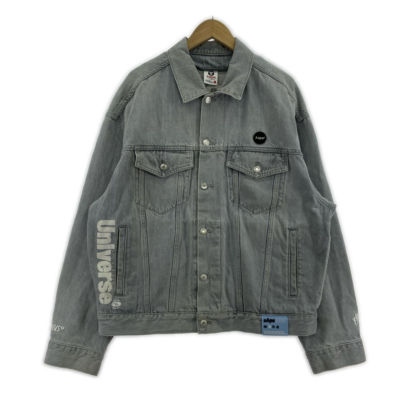 ブルゾン AAPLJM7429XXG デニムジャケット L グレー