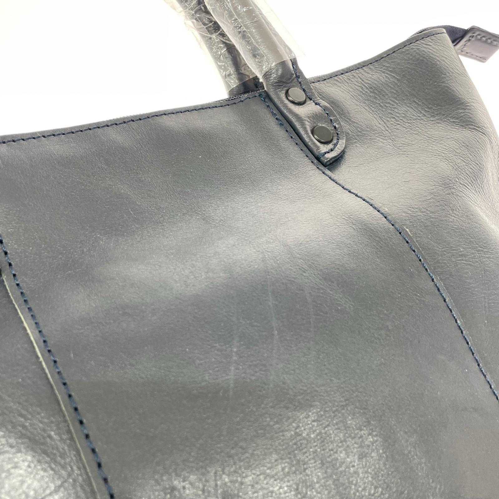 その他バッグ 髭 トートバッグ ネイビー