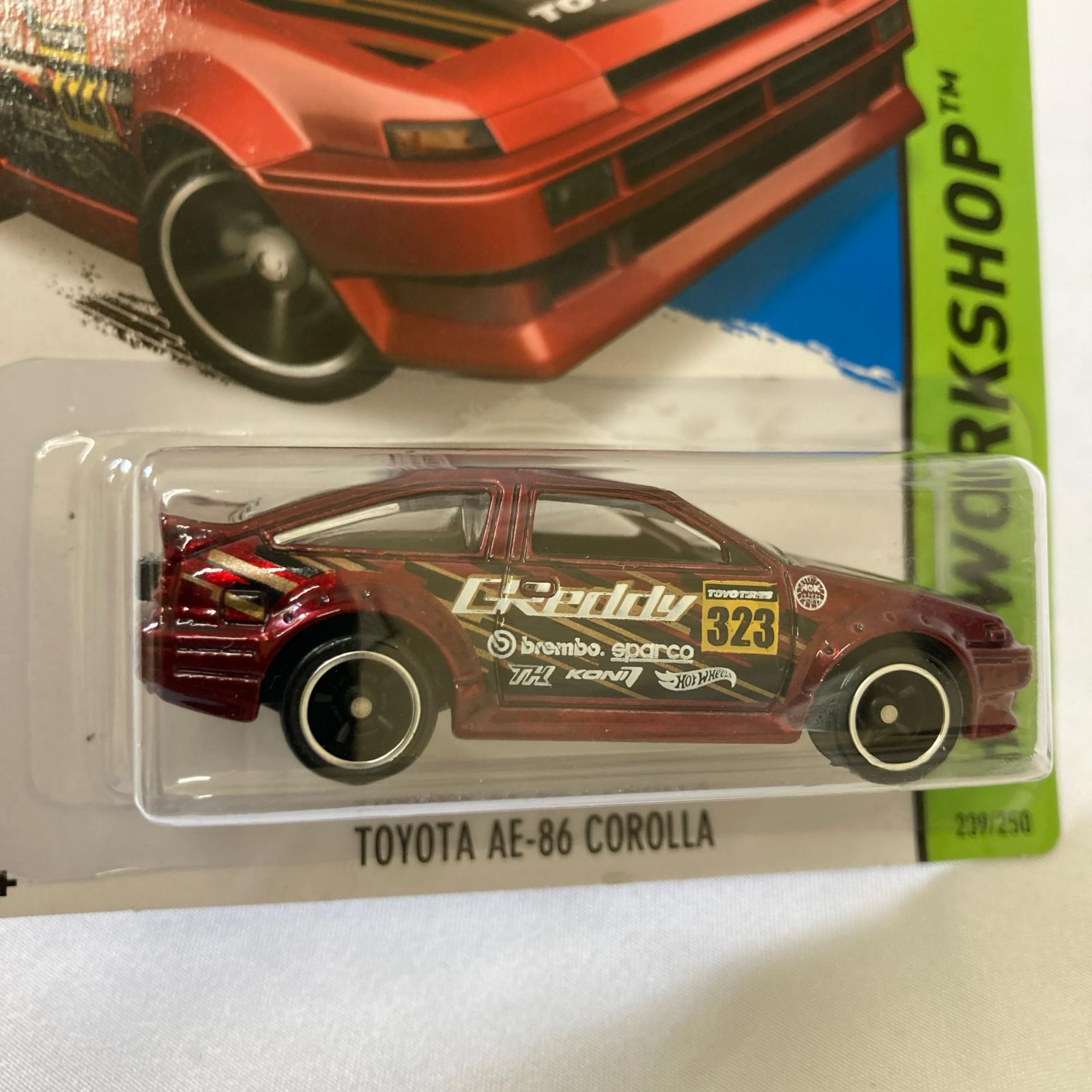 HW STH トヨタスプリンタートレノAE86 ミニカーその他