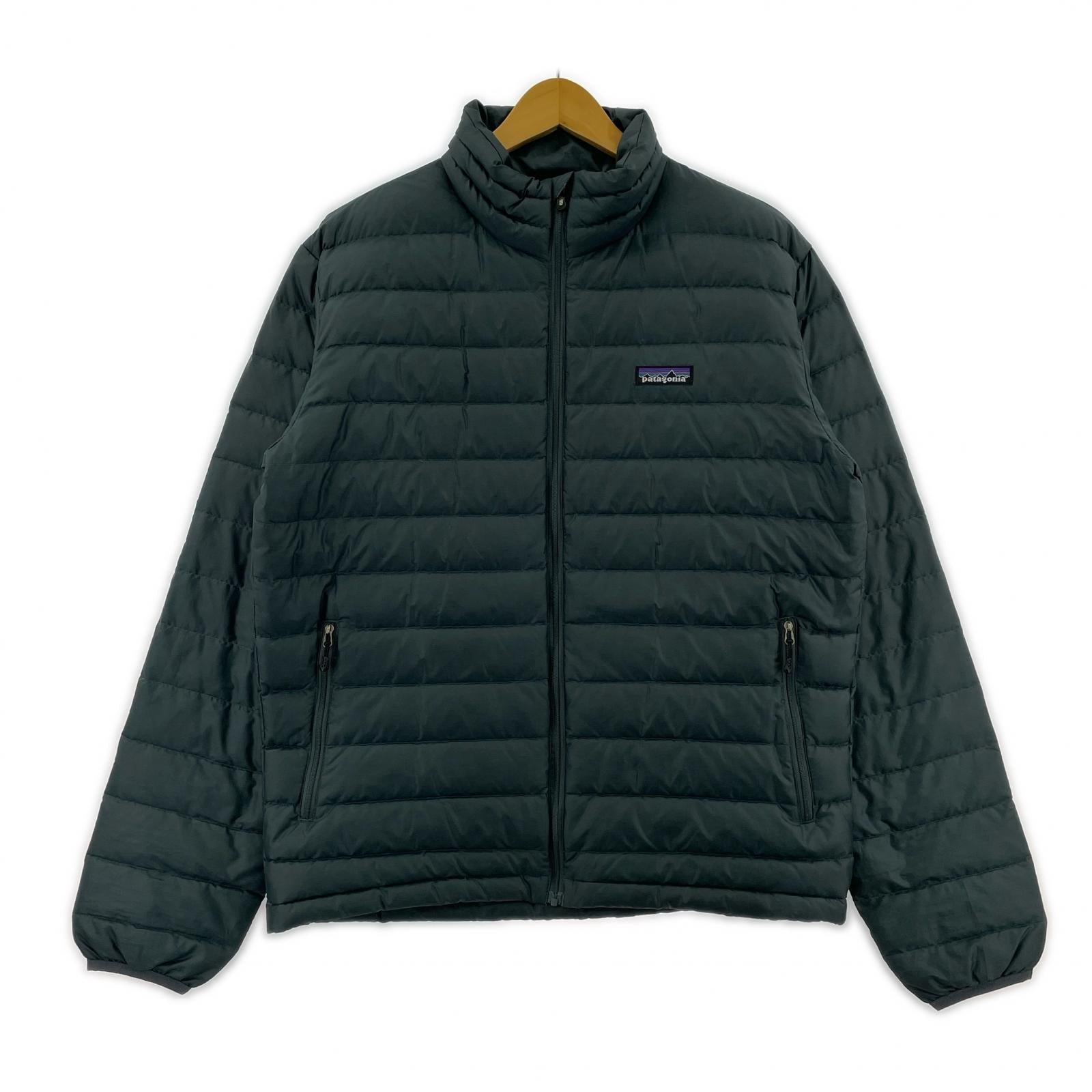 ダウンジャケット DOWN SWEATER 緑　S S グリーン