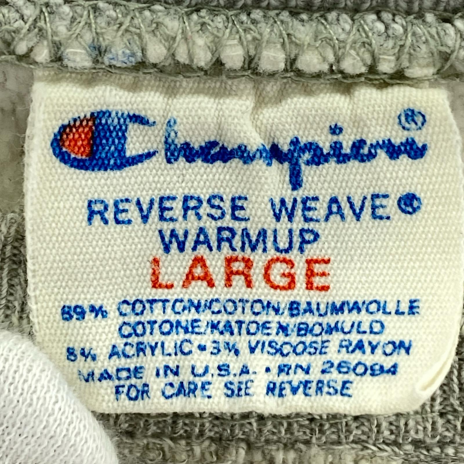 スウェット REVERSE WEAVE L グレー L グレー