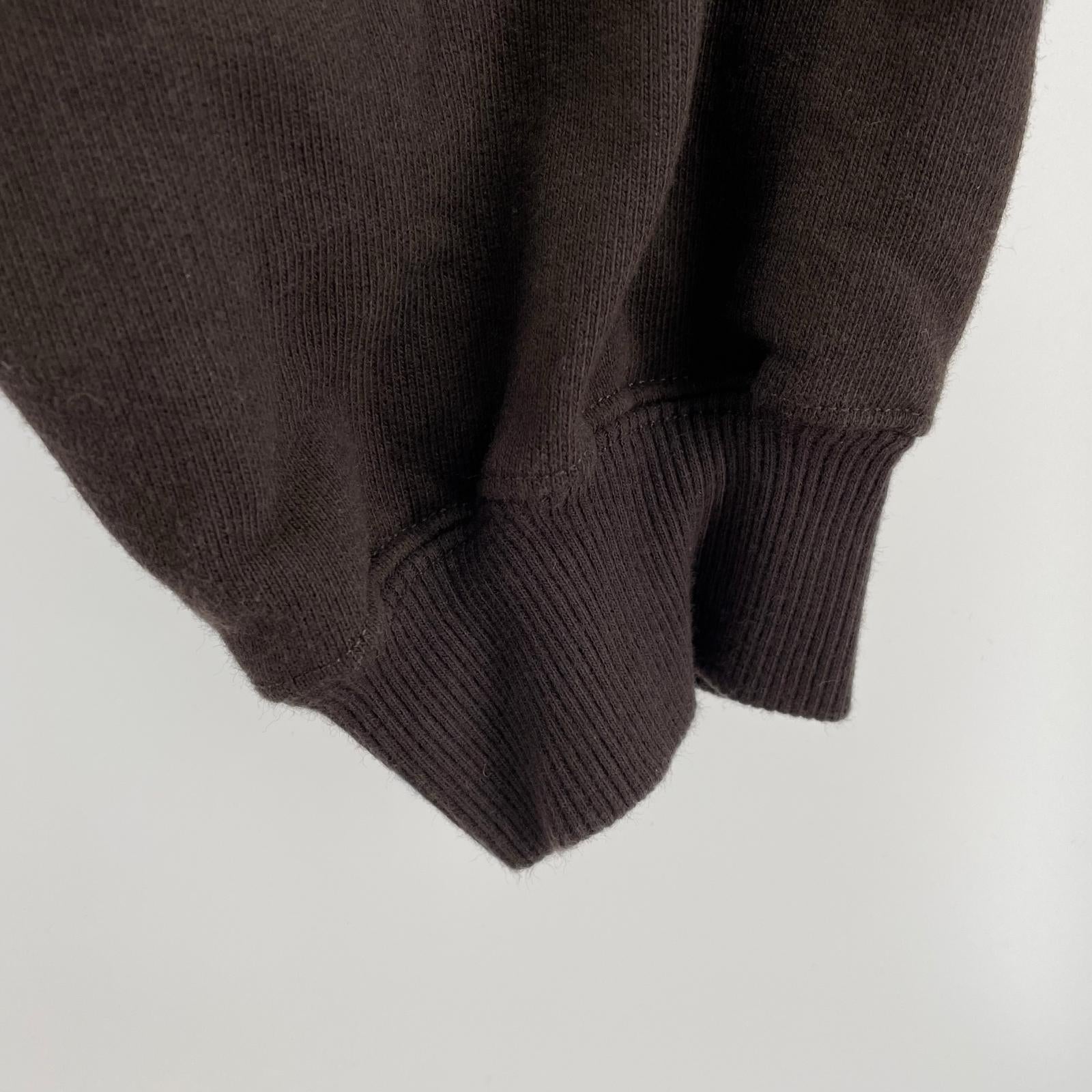 パーカー 2025SS Logo Zipup Hoodie　BROWN L ブラウン