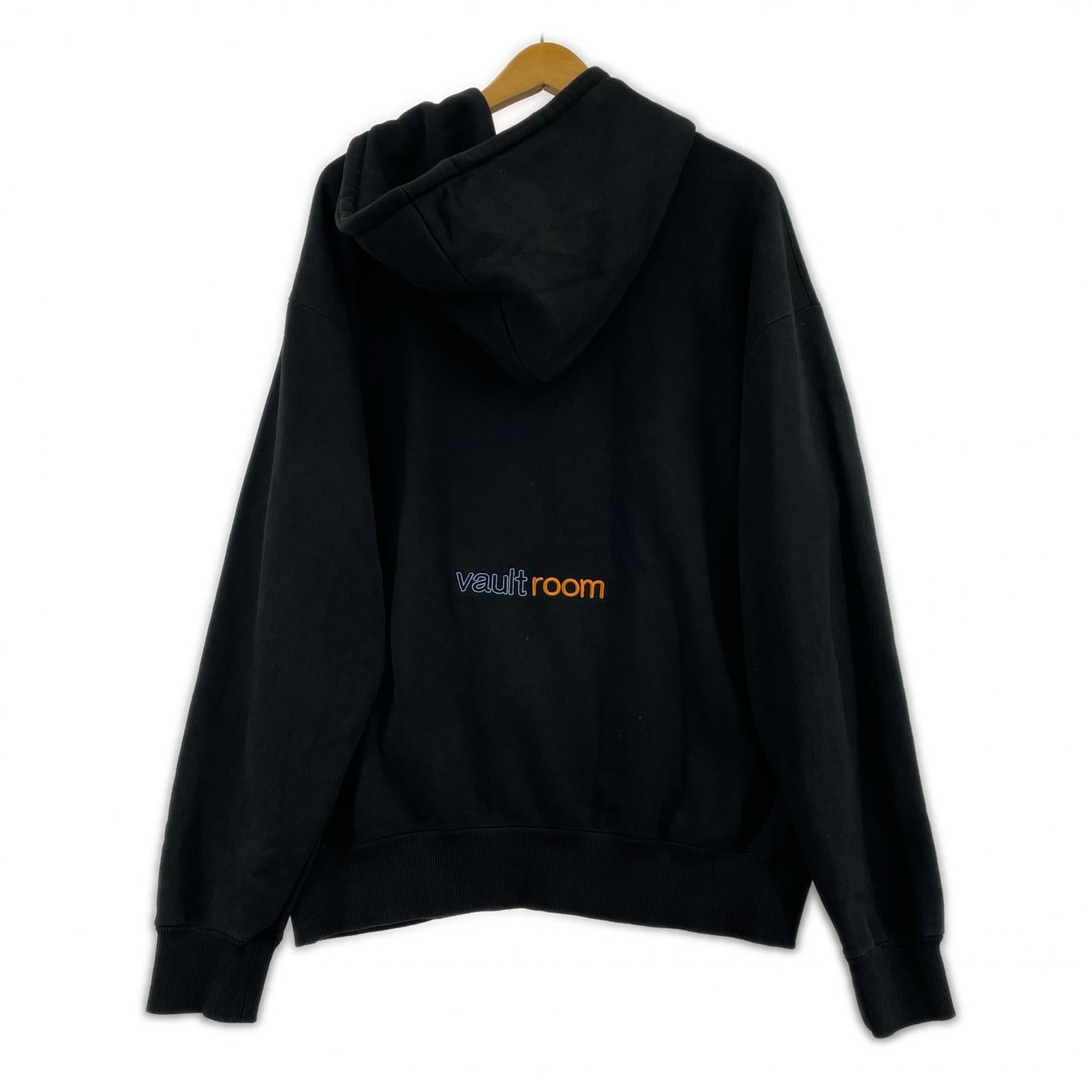 パーカー VAULT ROOM CHICKEN HOODIE BLACK L ブラック