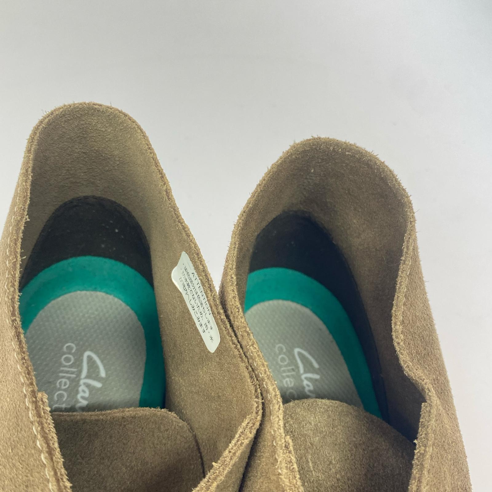 ブーツ Clarks チャッカブーツ Bushacre 3 61488441 (25.5) ブラウン