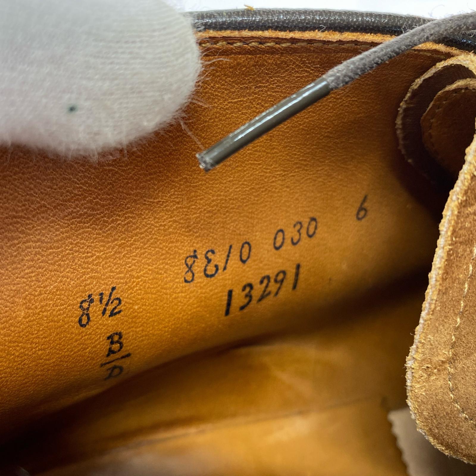 シューズ スエードチャッカブーツ (8 1/2) ブラウン