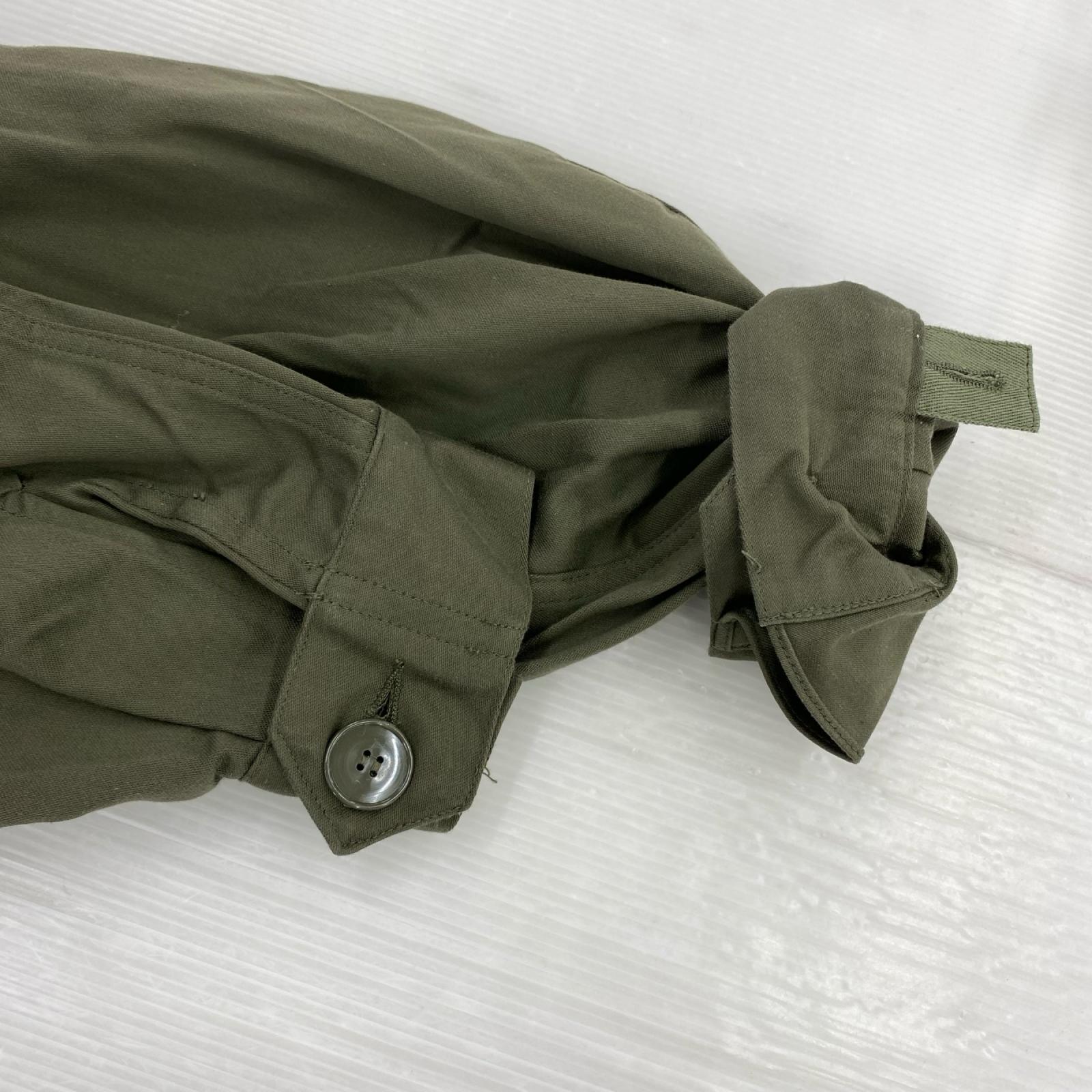 ミリタリージャケット M-64 フランス軍 フィールドパーカ 緑 (86C) カーキ