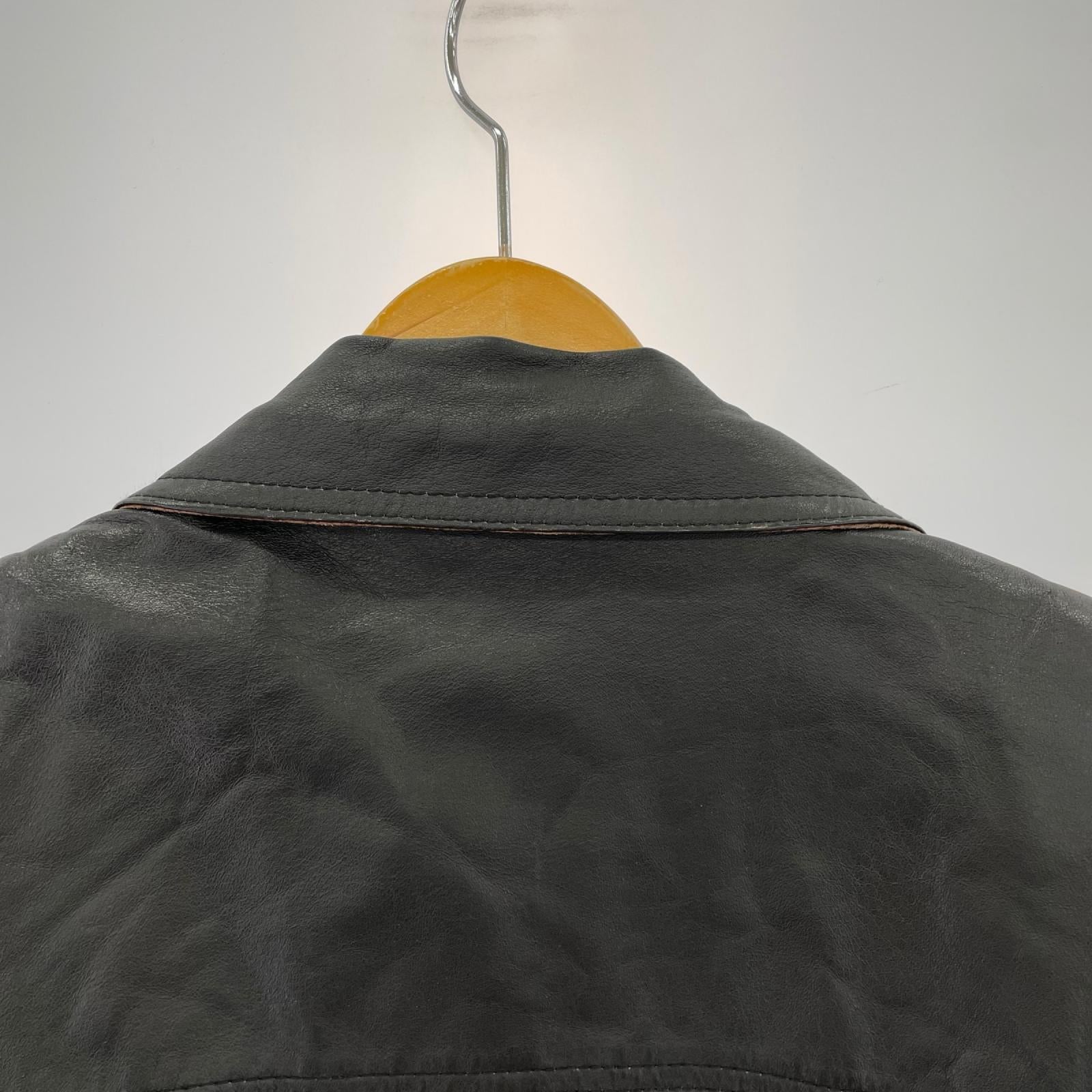 レザージャケット ECHTES LEDER ブラック (50) ブラック